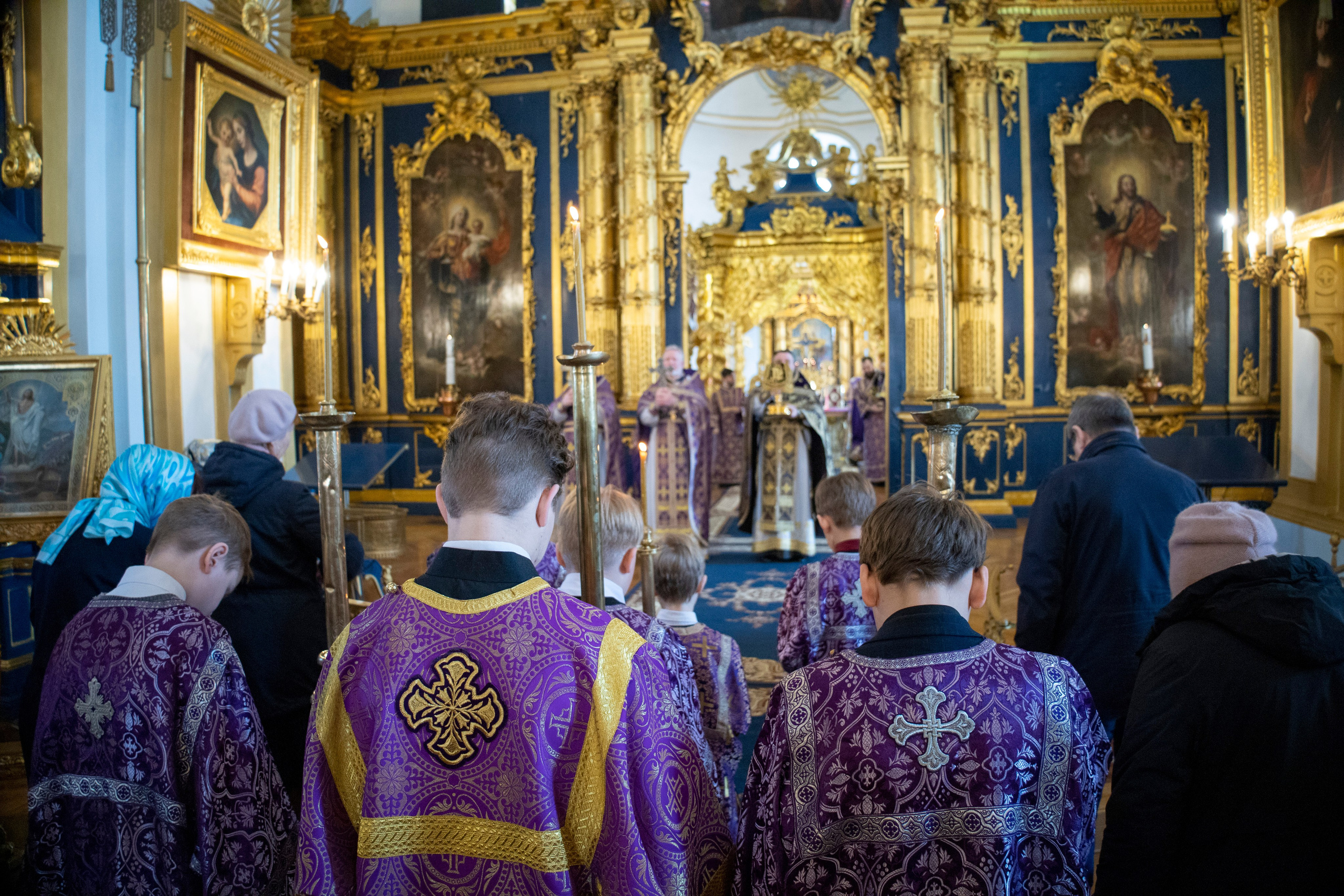 НЕДЕЛЯ ПРЕПОДОБНОГО ИОАННА ЛЕСТВИЧНИКА. ДЕНЬ ПАМЯТИ ПРЕПОДОБНОГО АЛЕКСИЯ, ЧЕЛОВЕКА БОЖИЕГО. НИКОЛО-БОГОЯВЛЕНСКИЙ МОРСКОЙ СОБОР