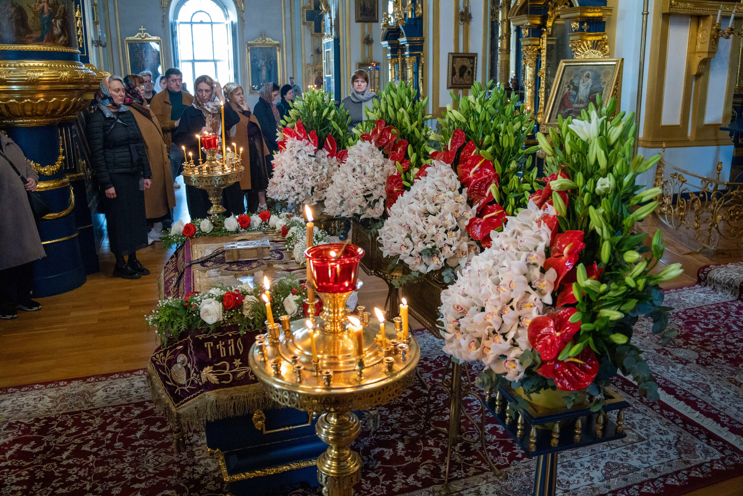 ЧИН ПОГРЕБЕНИЯ СПАСИТЕЛЯ. НИКОЛО-БОГОЯВЛЕНСКИЙ МОРСКОЙ СОБОР