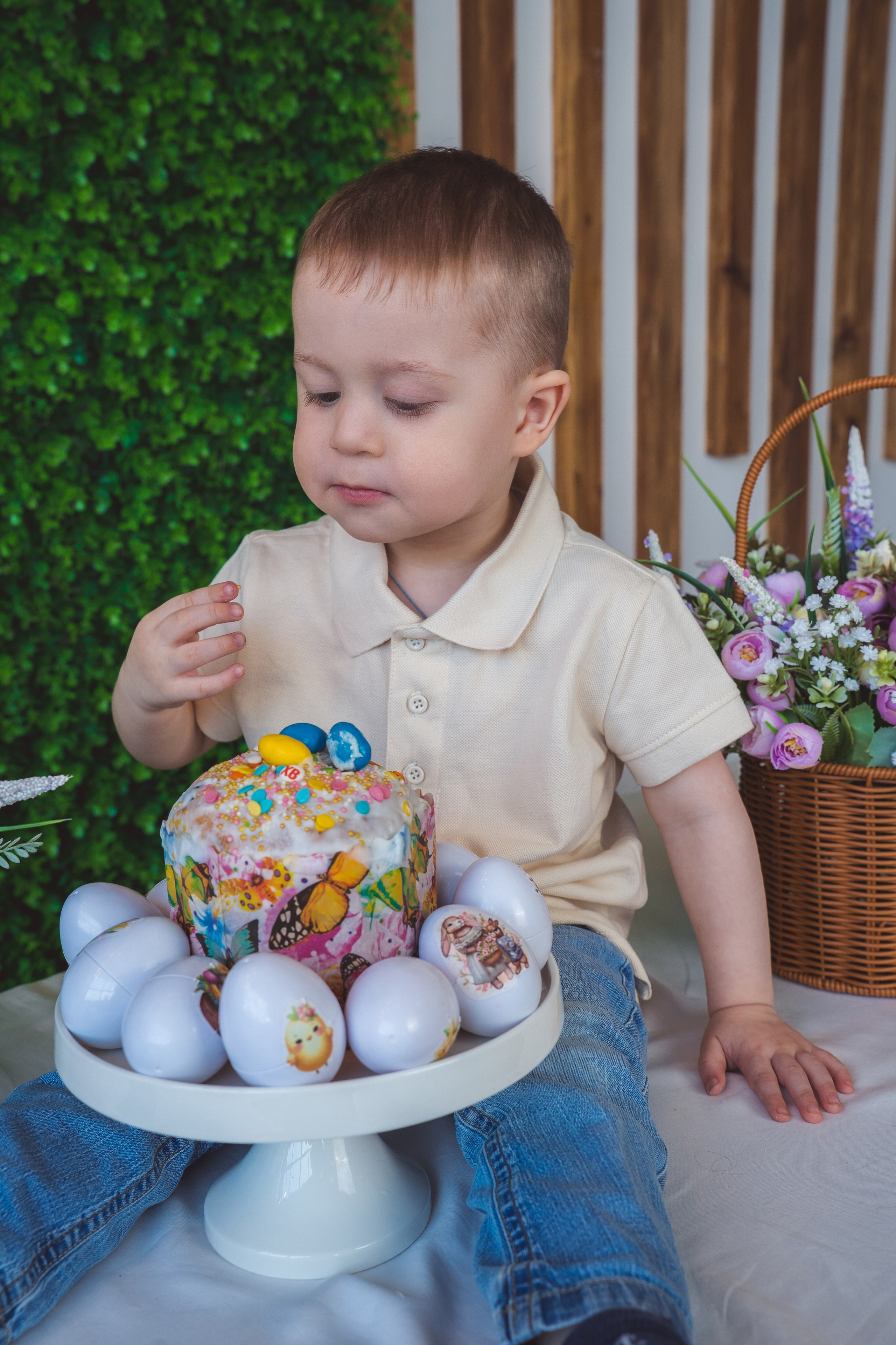 Пасхальный фотодень с цыплятами и кроликами. Фотограф Маргарита Слободянина в Хабаровске