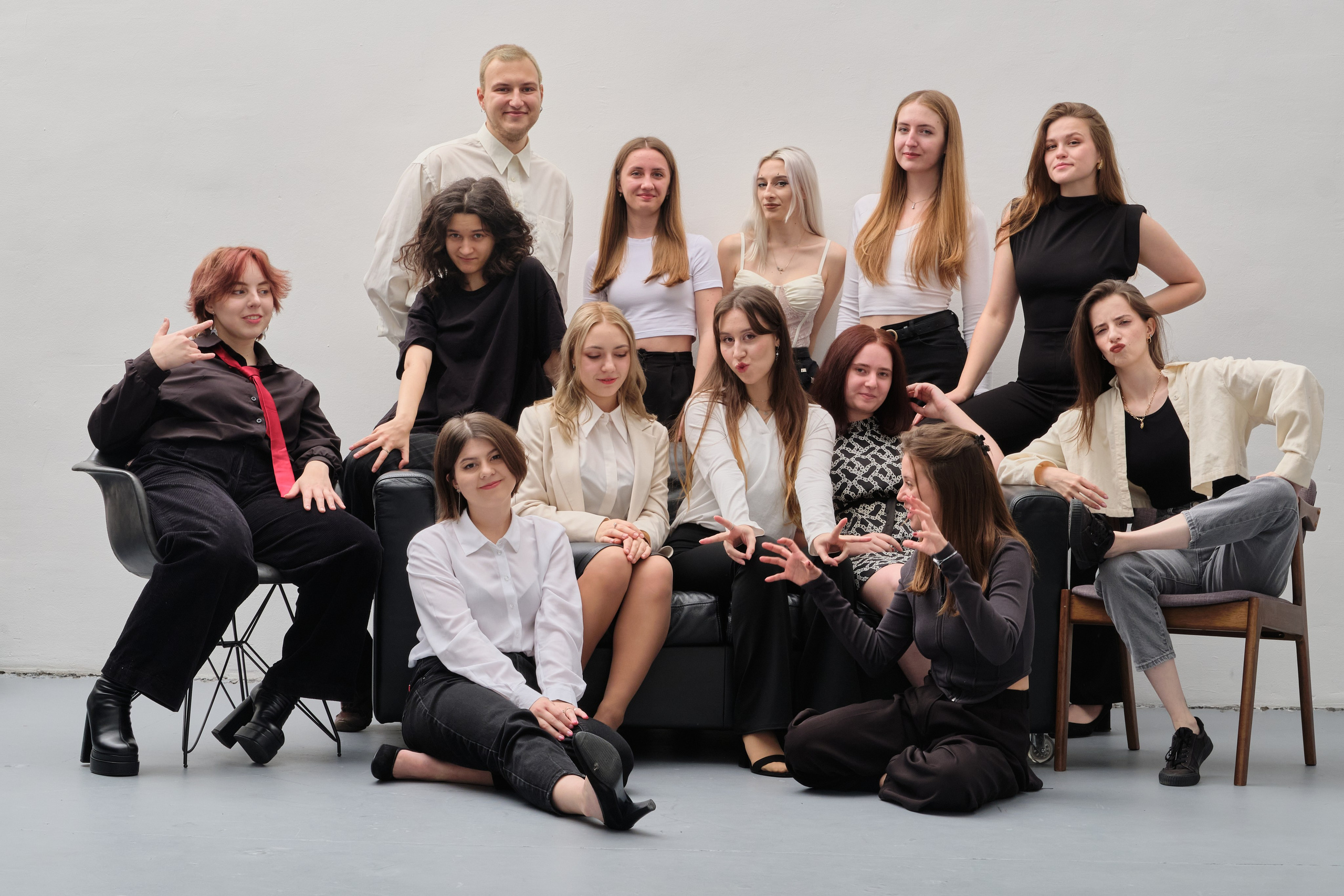 Студенты на выпускной альбом. Goncharov Tim