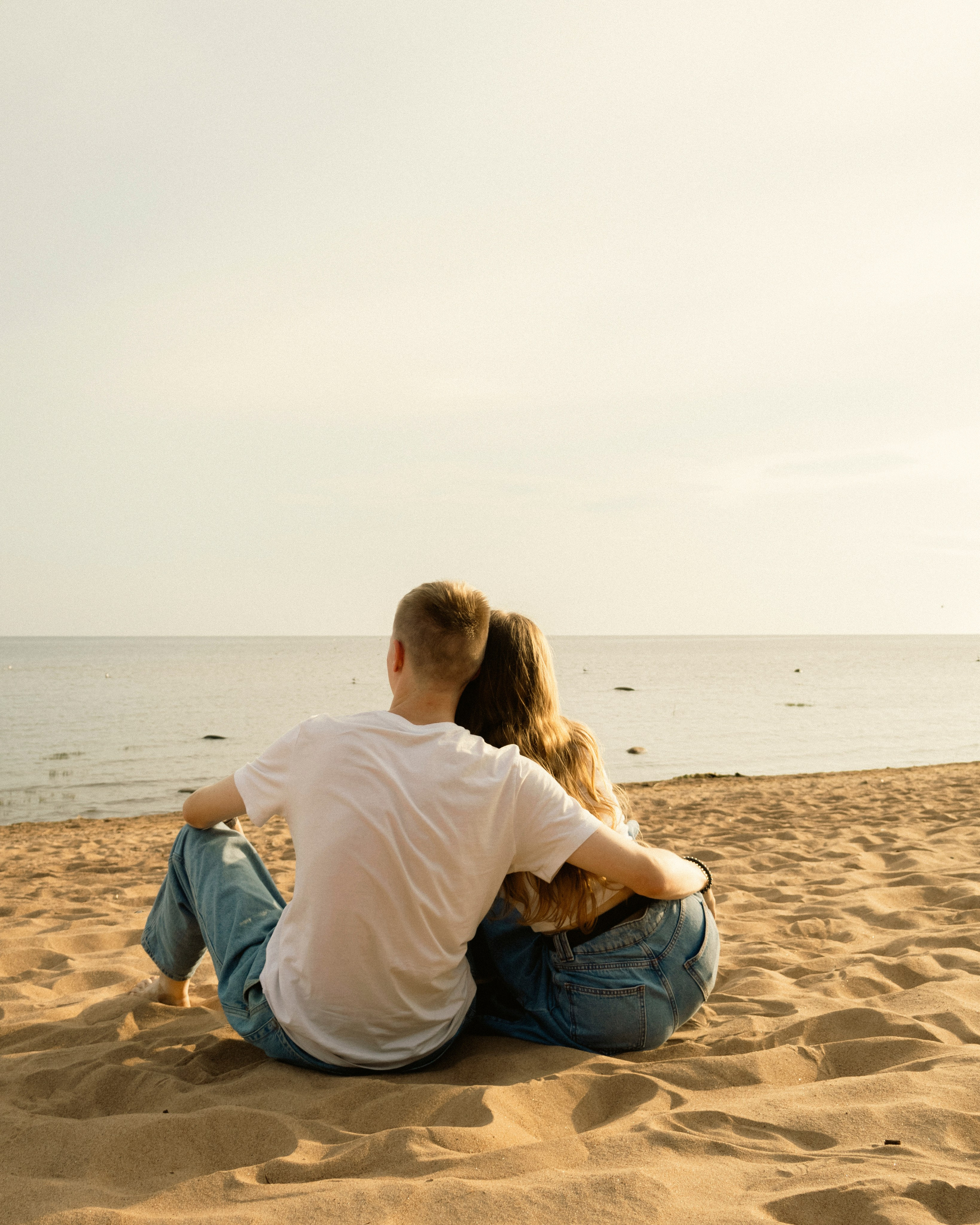 Максим и Анастасия на берегу Финского залива. Varygraphy