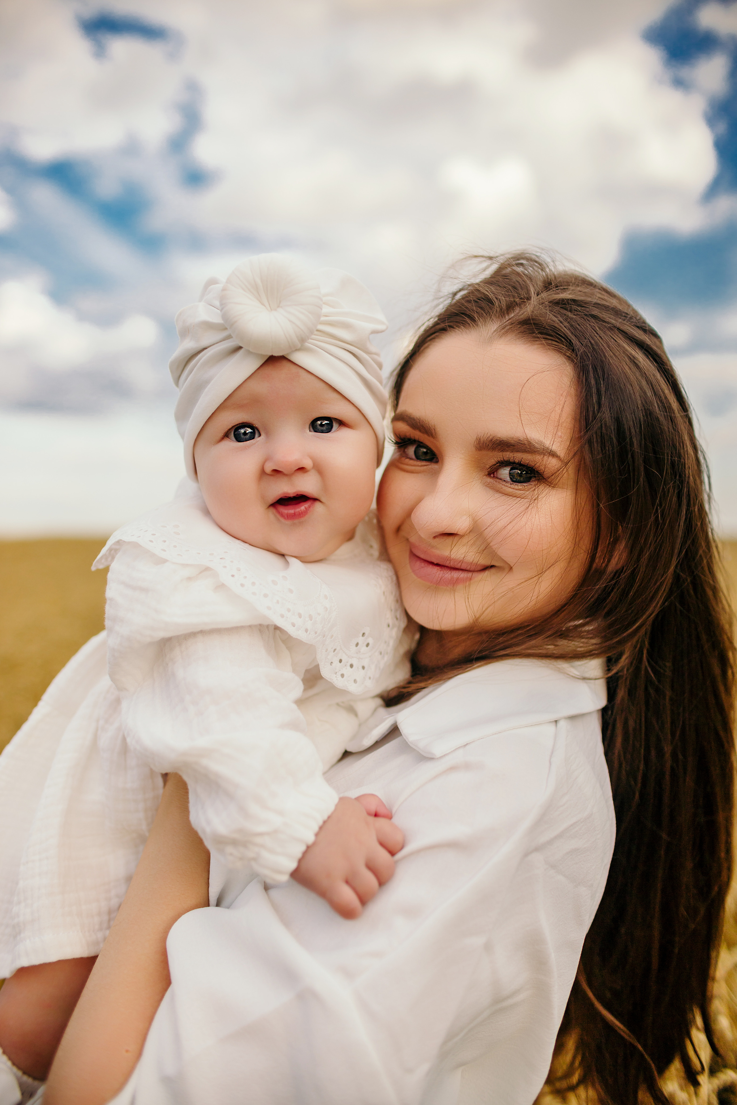 Трое в пшенице. Семейный фотограф в Рязани Харламова Влада