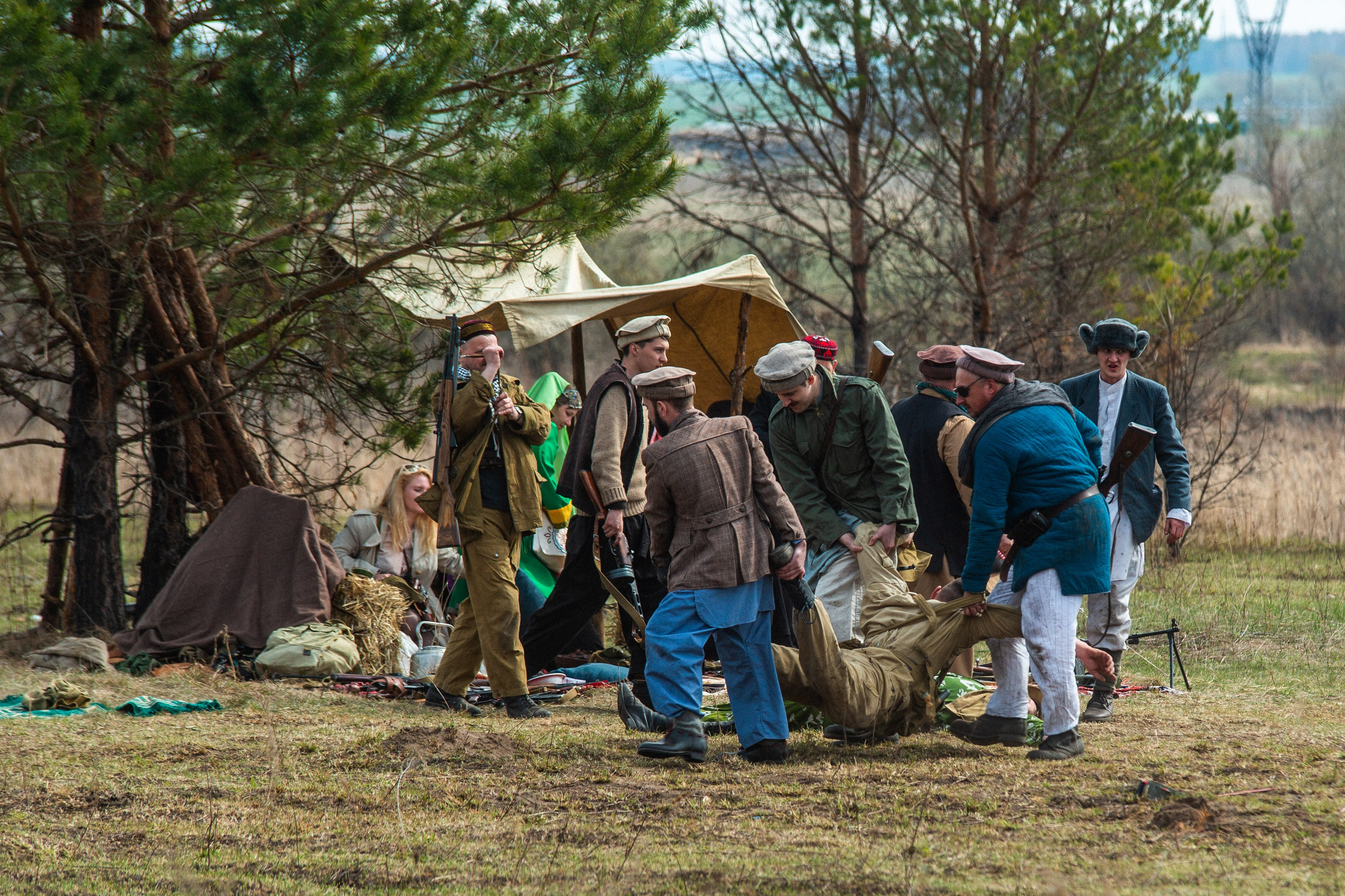 РЕКОНСТРУКЦИЯ БОЯ — АФГАН. Профессиональный фотограф в Мценске и Орловской области