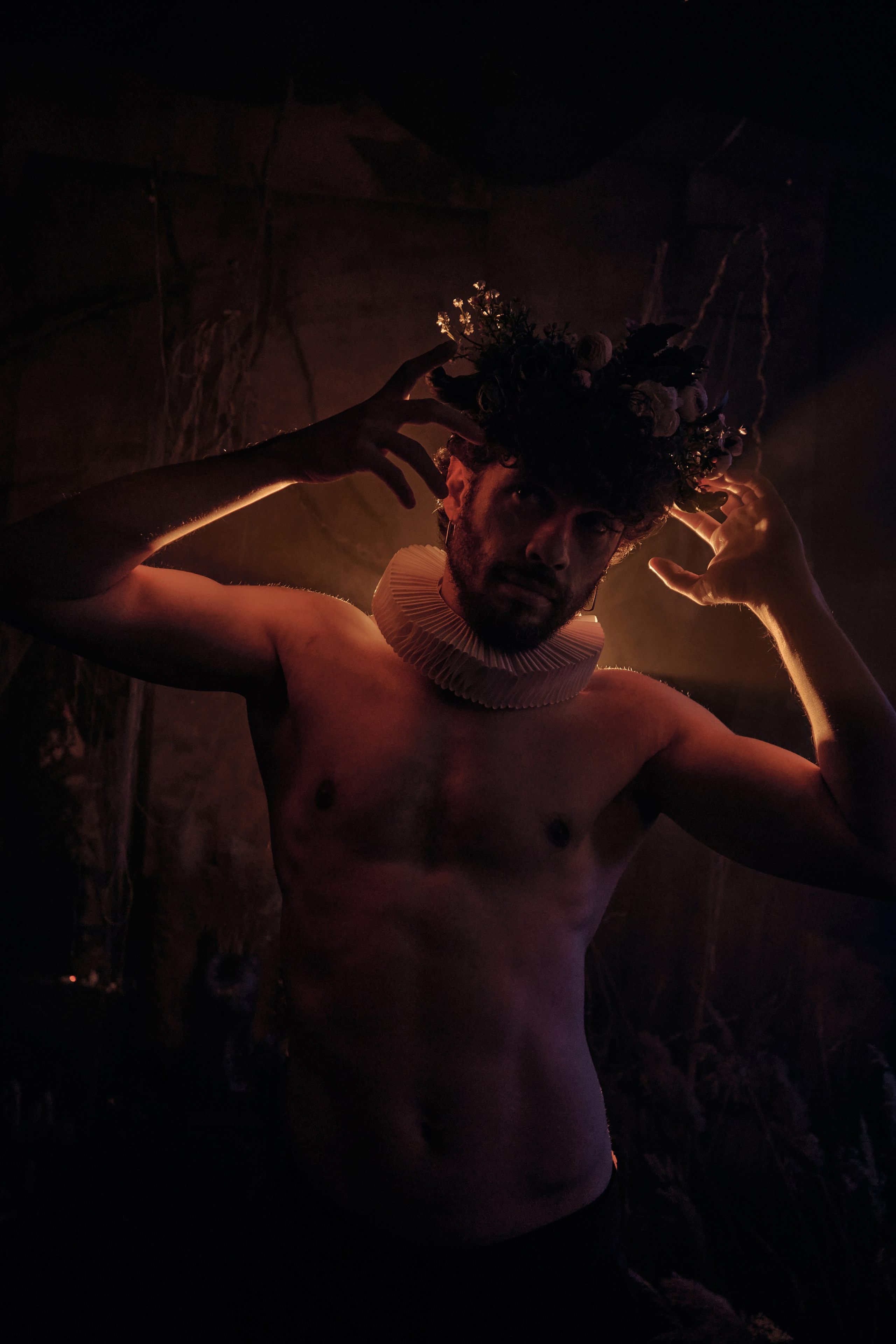 Дмитрий Сорокин, мужская креативная фотосессия. Никита Скрипник — ТЕАТР В СТИЛЕ ФЭШН