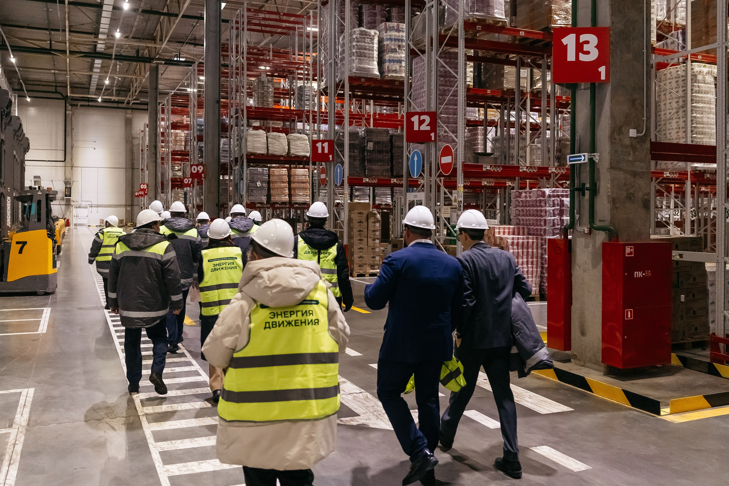 Открытие распределительного центра «Пятёрочки» и «Чижик» в городе Кемерово. Фотограф Кемерово | Сергей