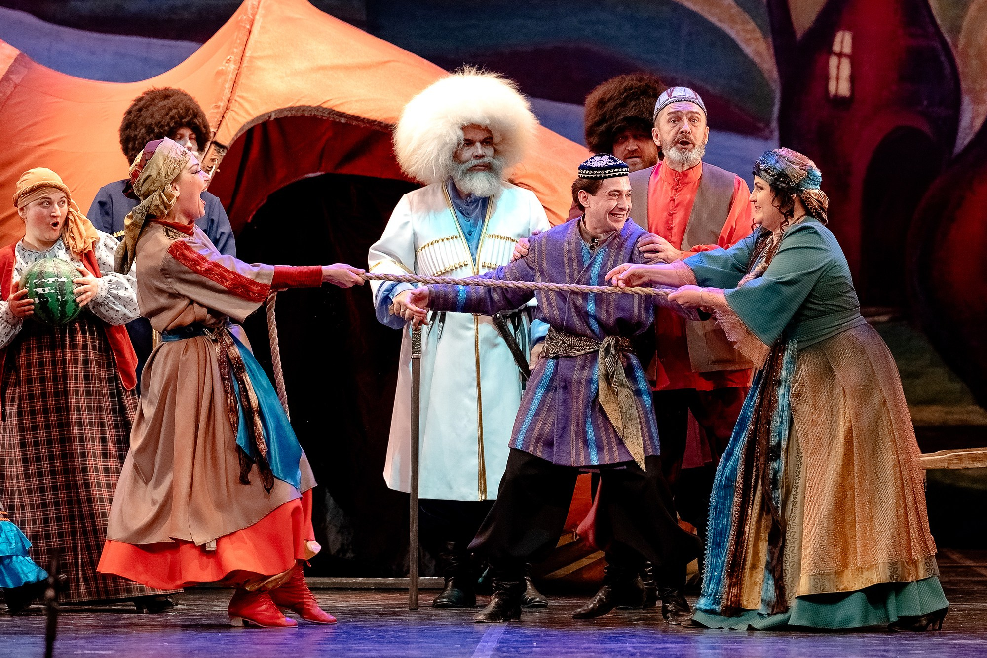 Театр оперы и балета им. Яушева. Музыкальная комедия «Ханума»