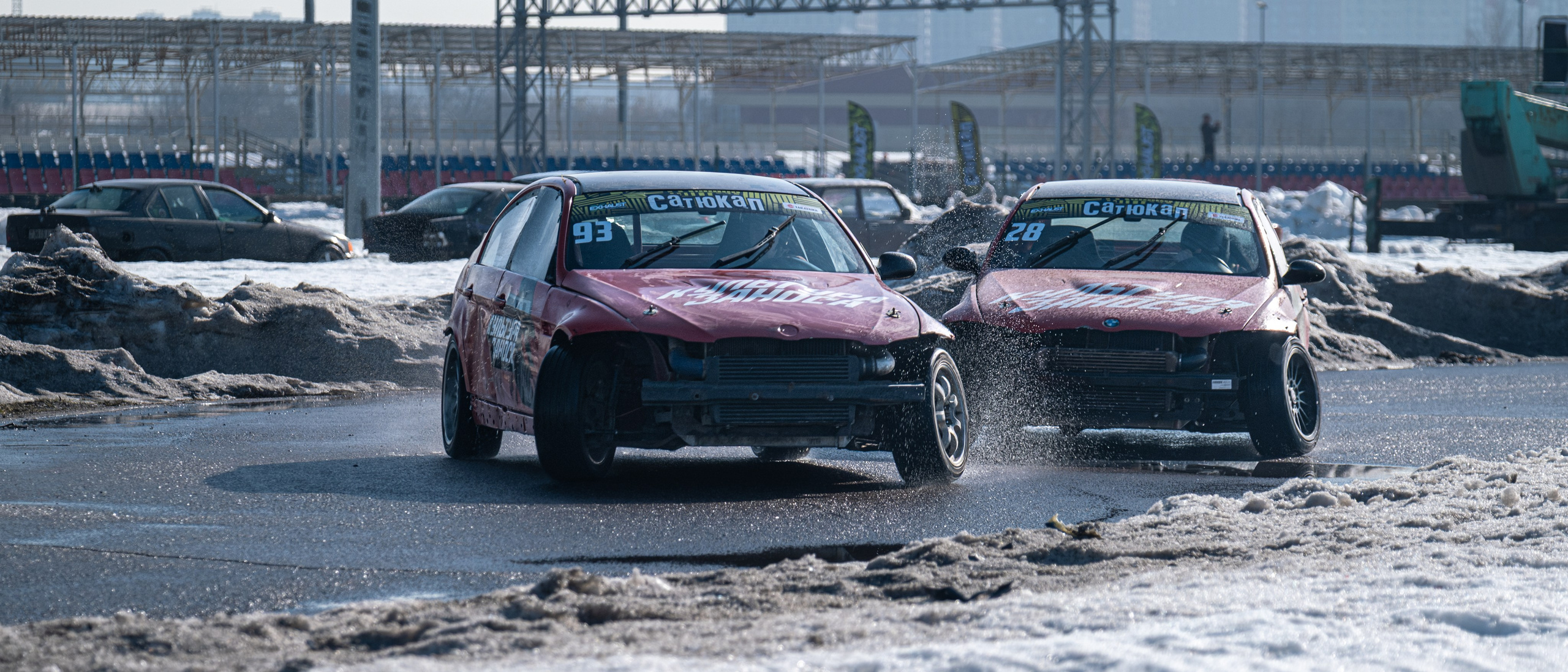 Спортивная автомобильная съемка. Malenkyia