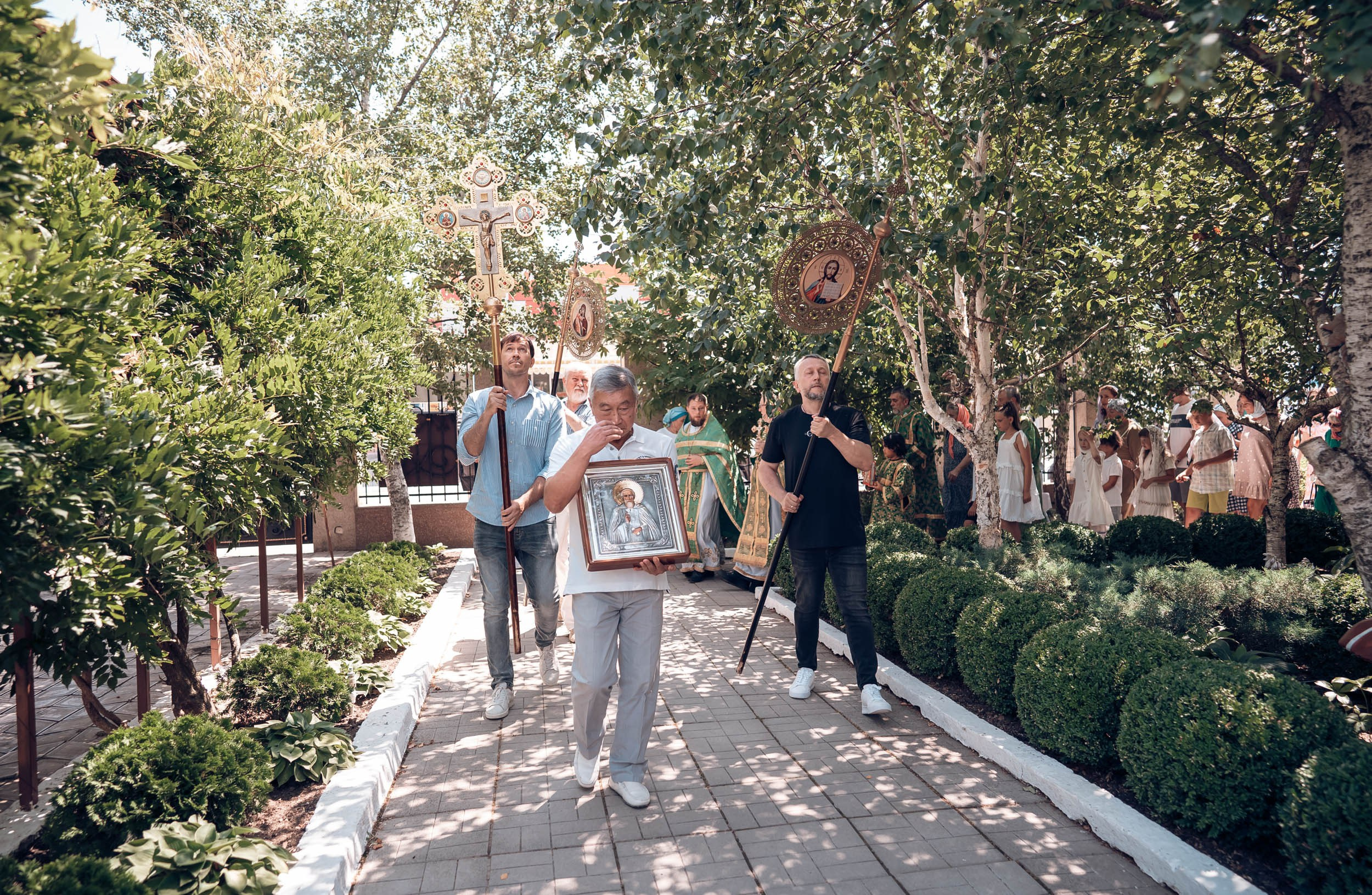 Престольный праздник храма Прп.Сергия Радонежского с. Орлиное. Церковный фотограф Севастополь