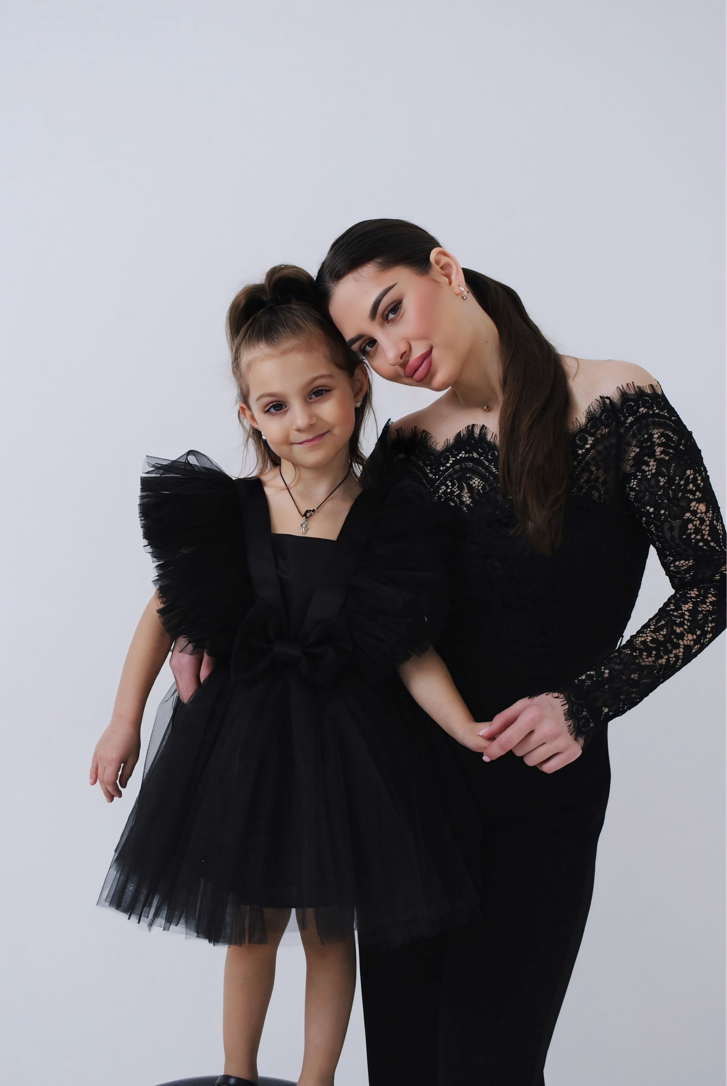 Настя и дочь. Фотограф Мария Мусаелян