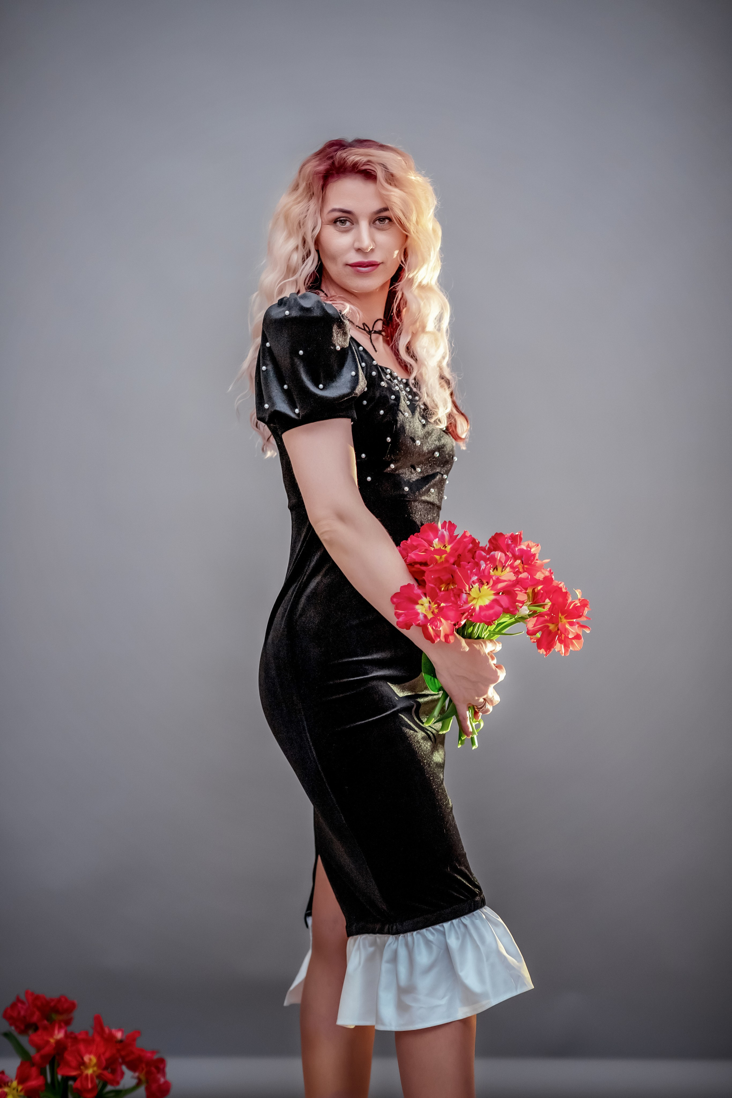 Фотопроект женский «Весна, цветы и Ты». Фотограф Алина Лебедь