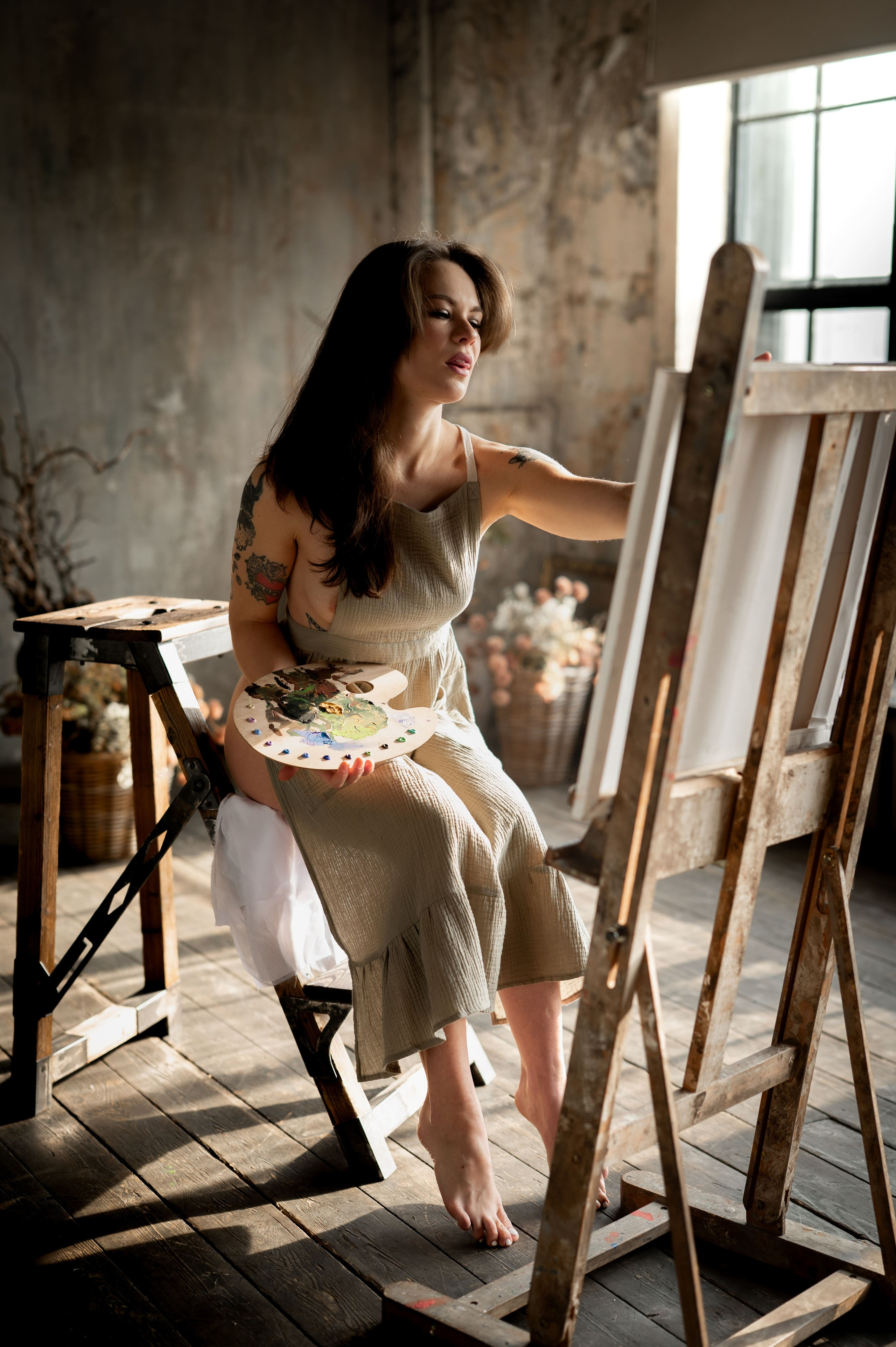 Ню. Фотограф в стиле Ню и Будуар в Москве Арсений Каминский