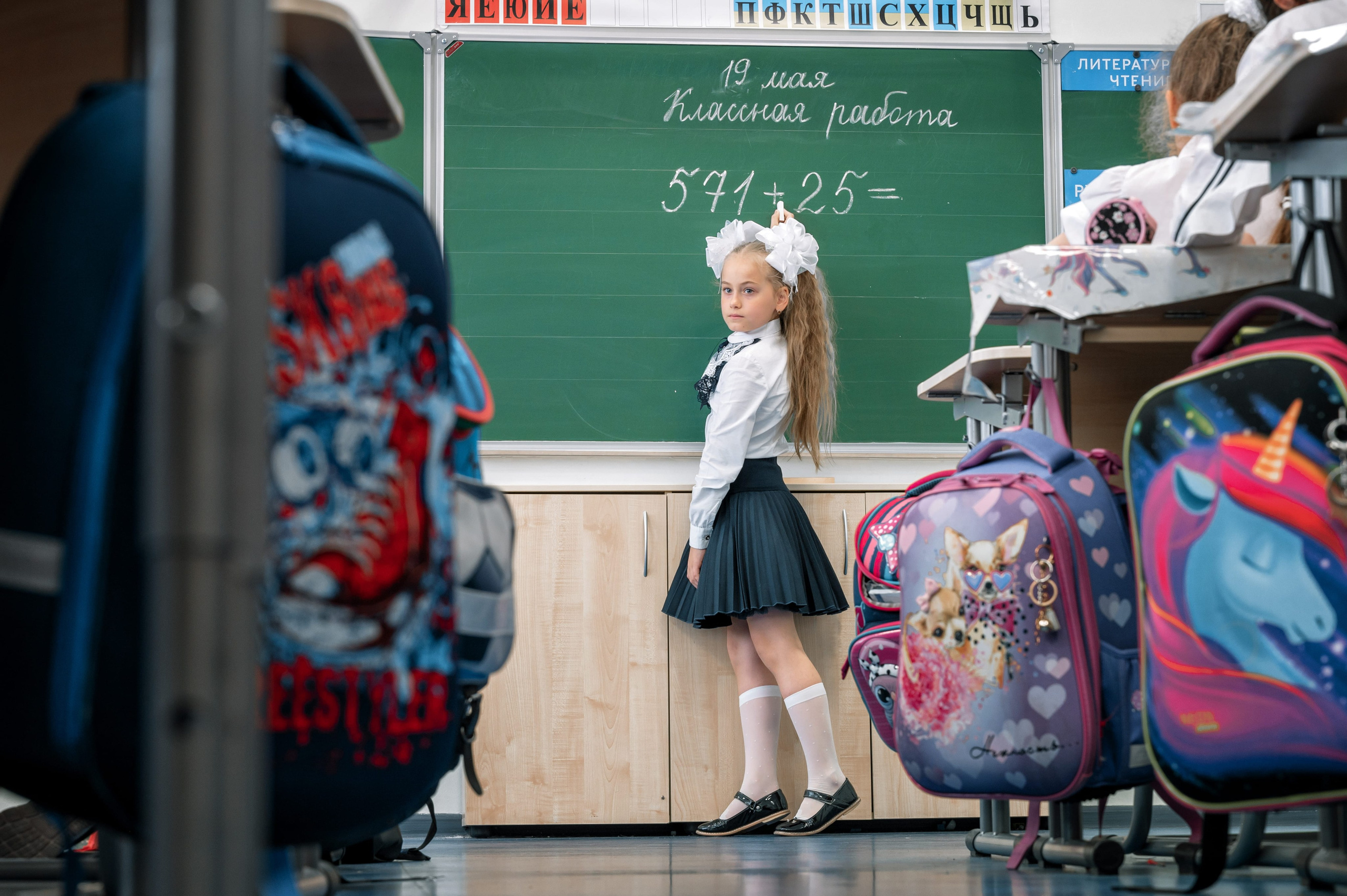 Выпускной 1 класса. Бизнес фотограф в Москве Алексей Кознев