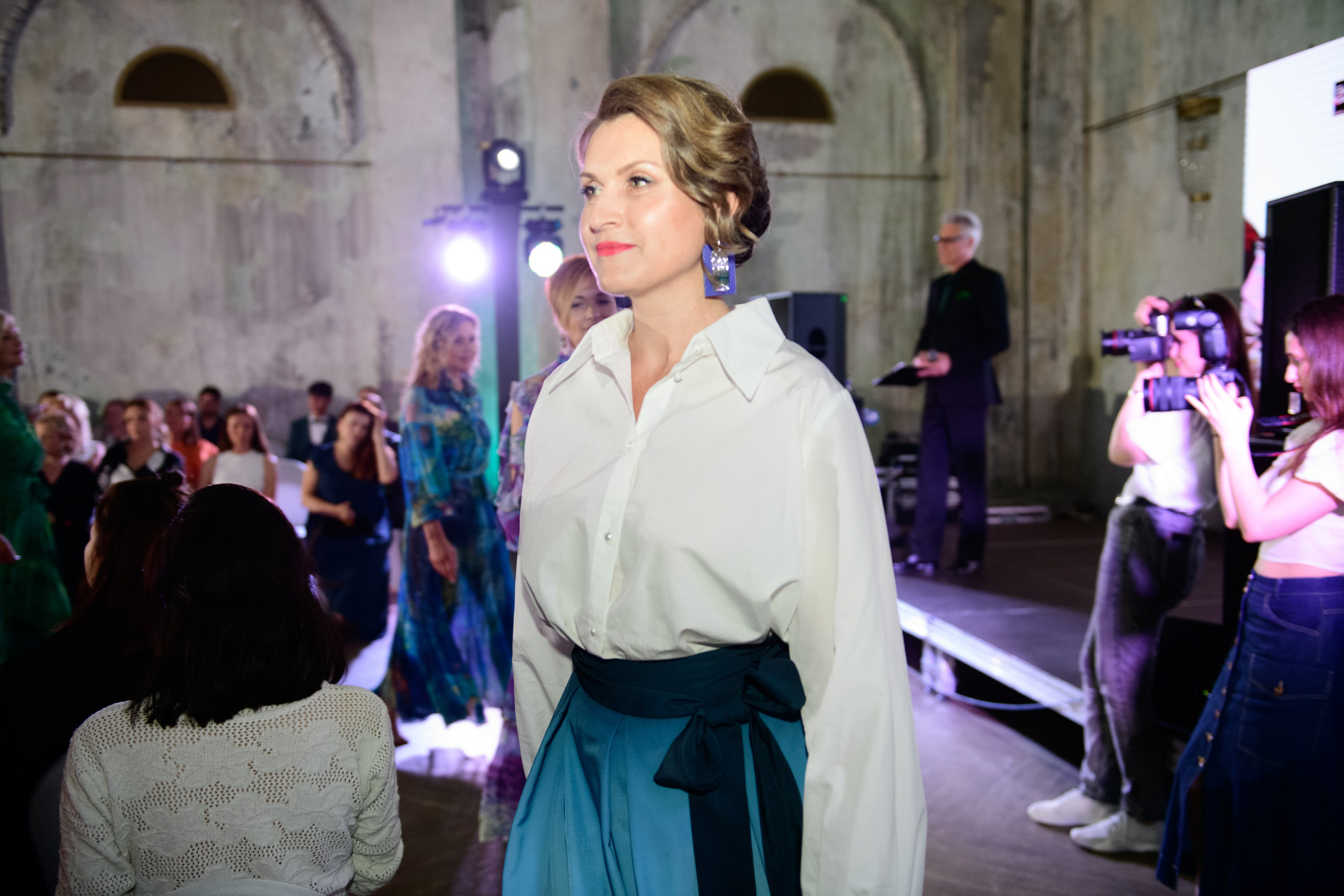 Модный показ «Аллея моды». Организация и проведение фотосъемок в Санкт-Петербурге. Фотограф Смирягин Илья