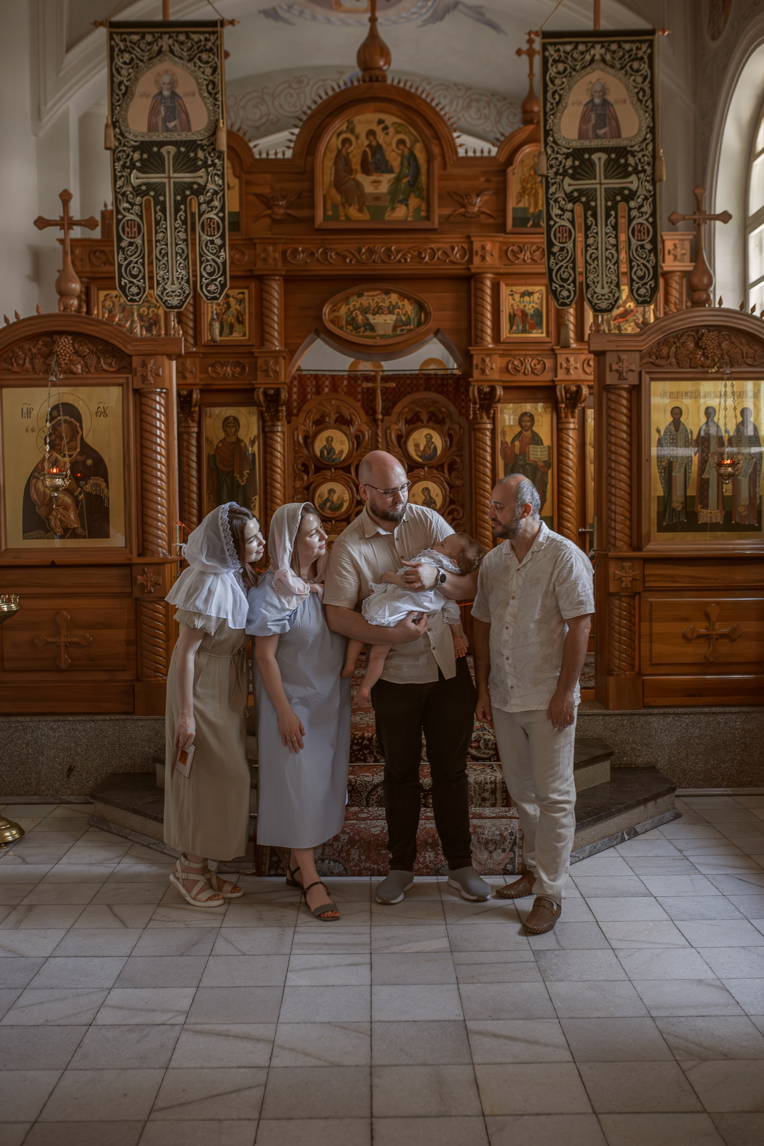 Крещение Арсения. Фотограф на Крещение и Венчание в Ташкенте