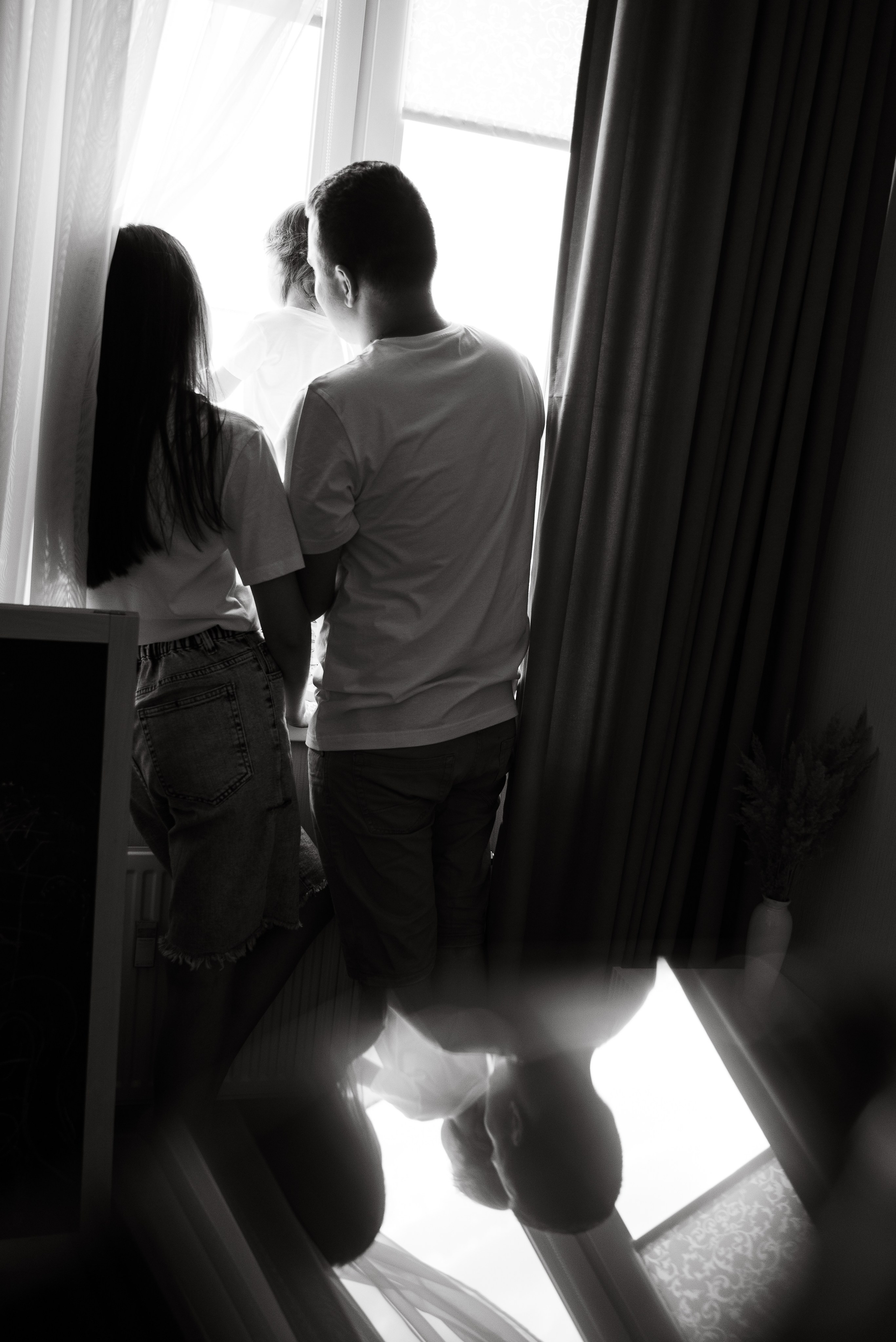 Гузель с семьей. Фотограф Ксения Огородова портфолио