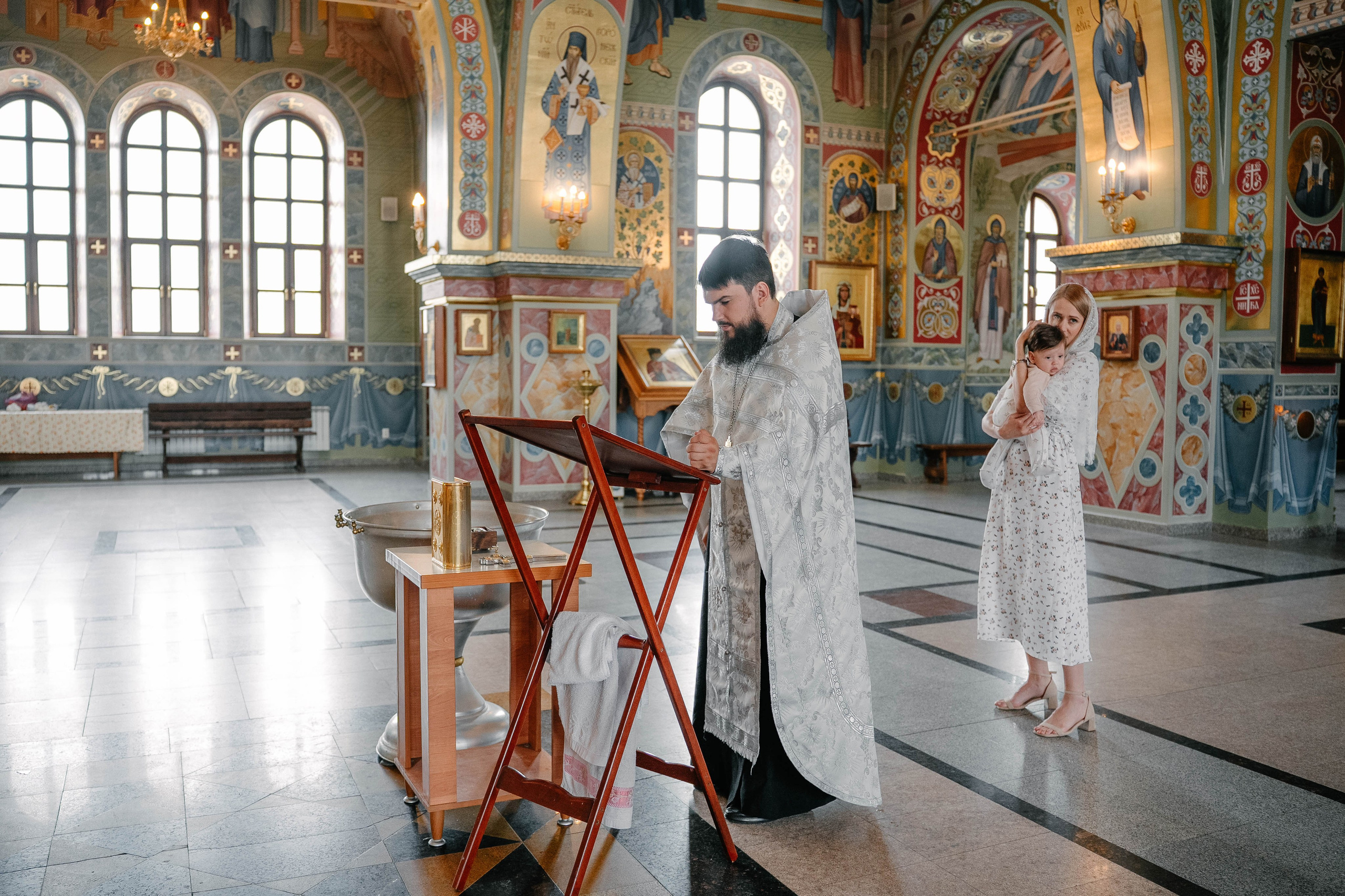 Крещение Ярослава. Свадебный и семейный фотограф в Воронеже Анастасия Бойко