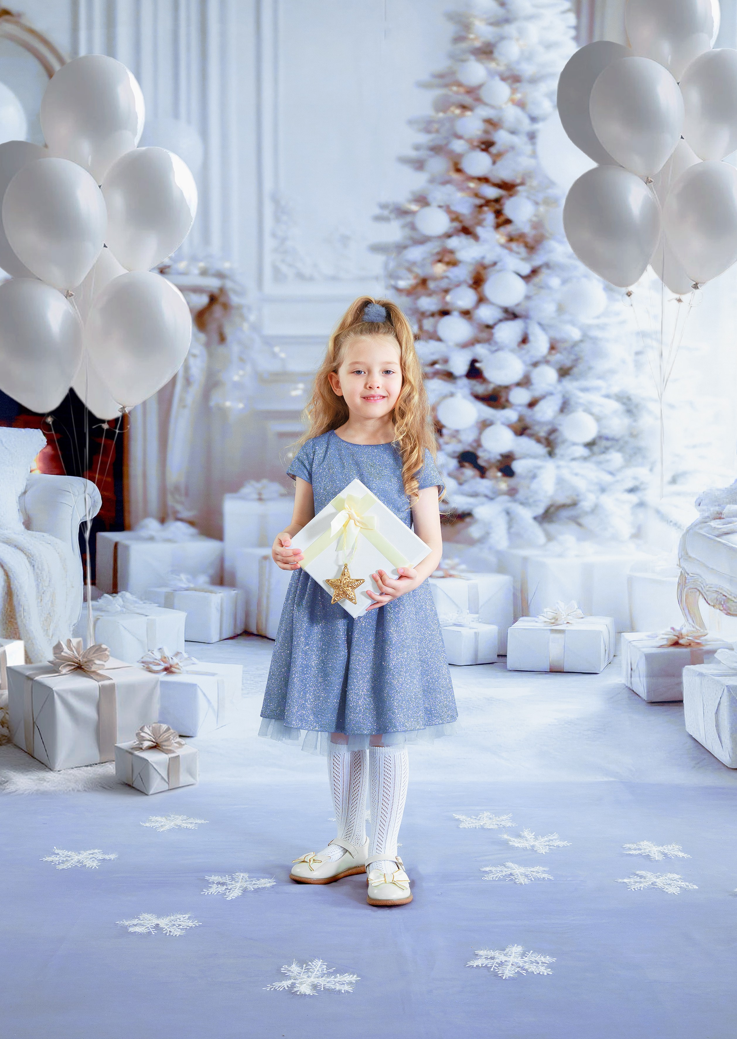 Зима (живой фон). Арт-фотограф Олег Голишников. Творческая мастерская