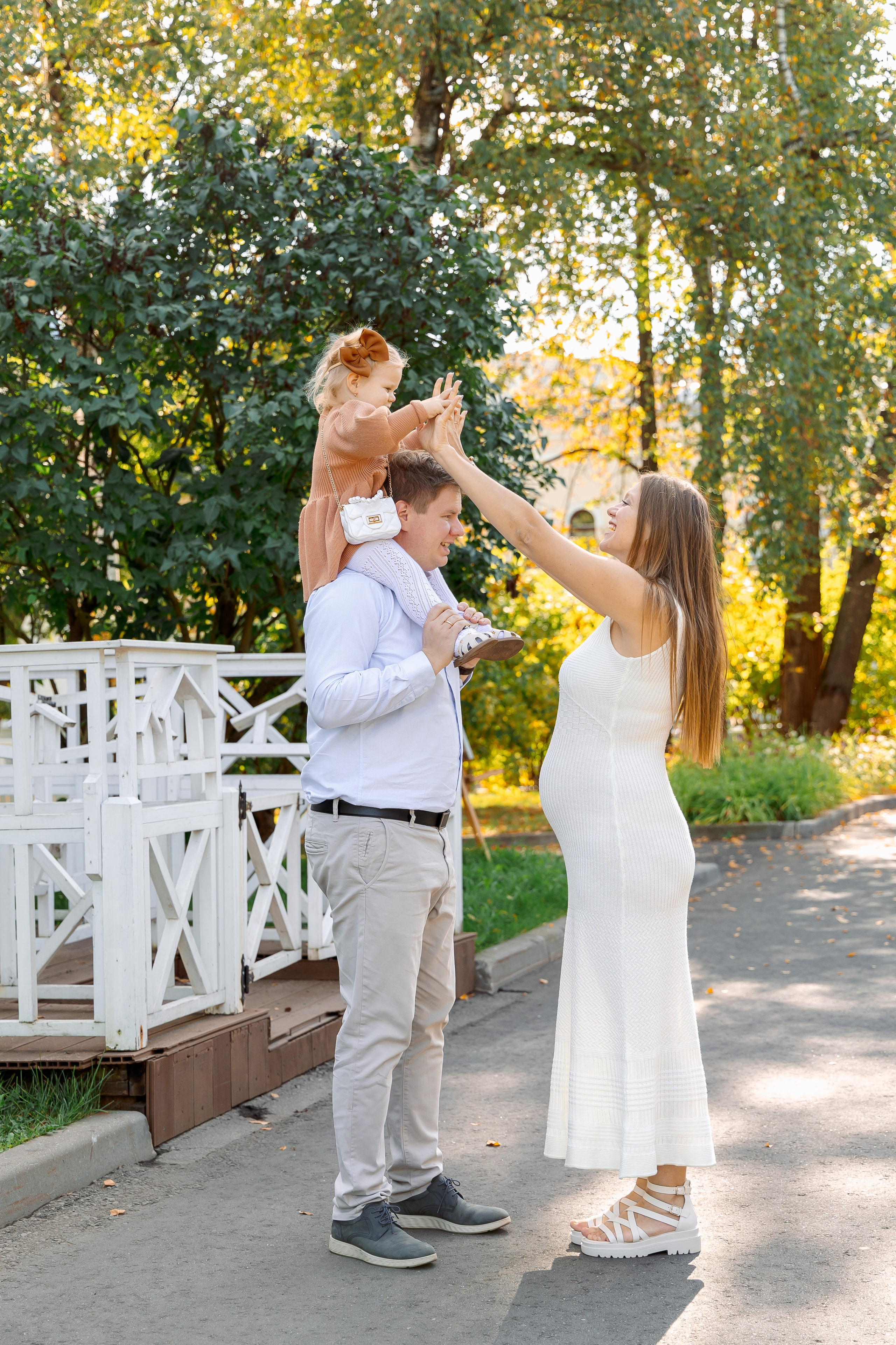 Семейная история в парке. Семейный Фотограф в Москве Евгения Симоненко