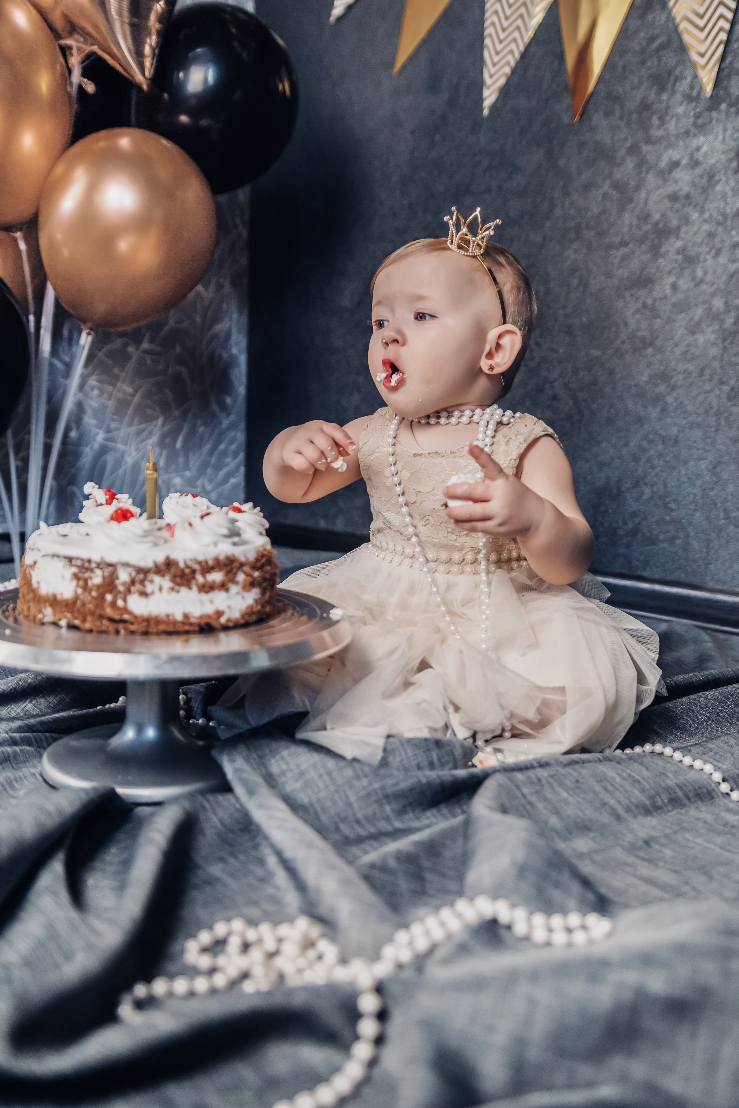 Первый день рождения!. Детский и семейный фотограф в Бердске и Новосибирске Дарья Гребнева