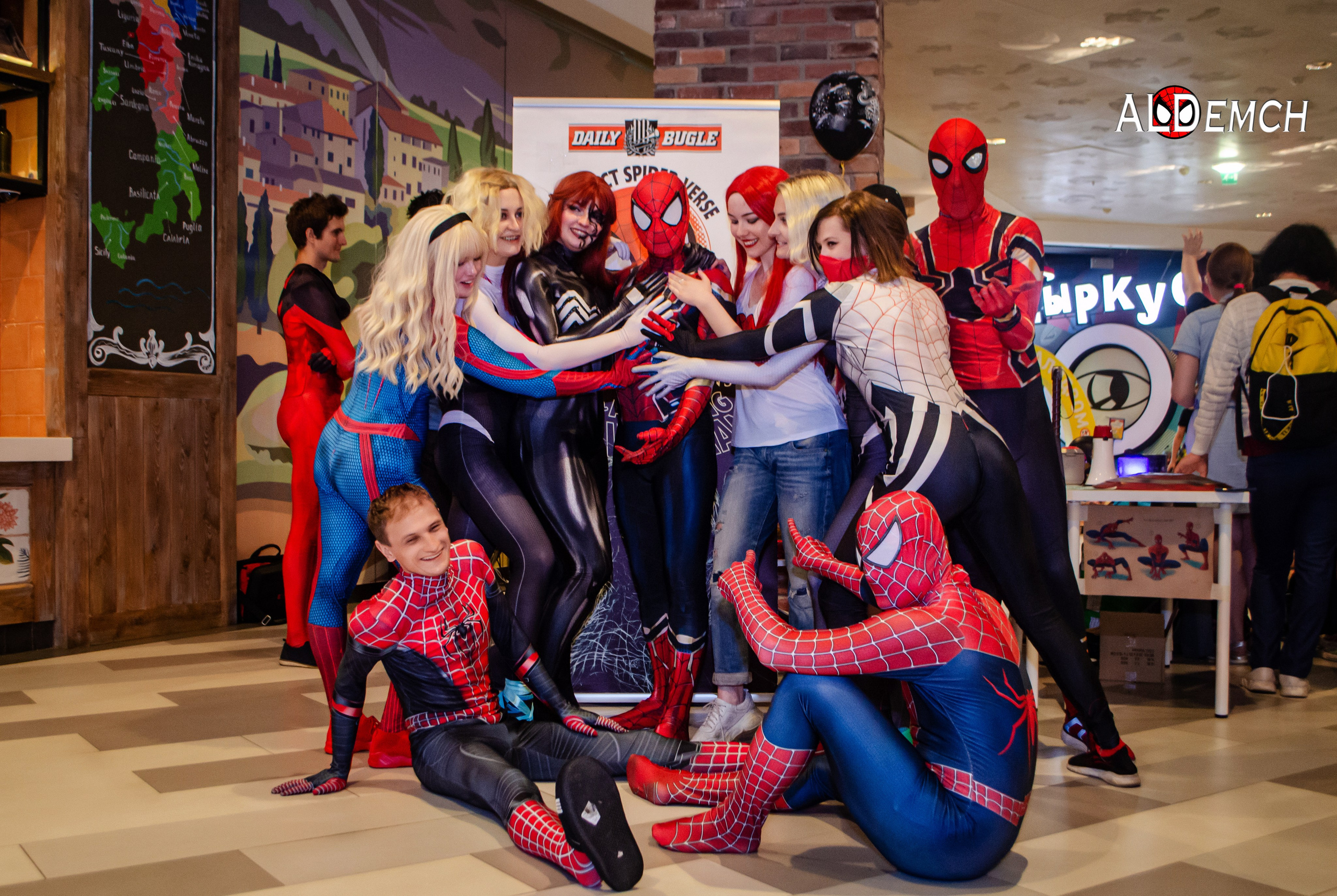 Фотосессия на Дне рождения Человека-Паука в Москве