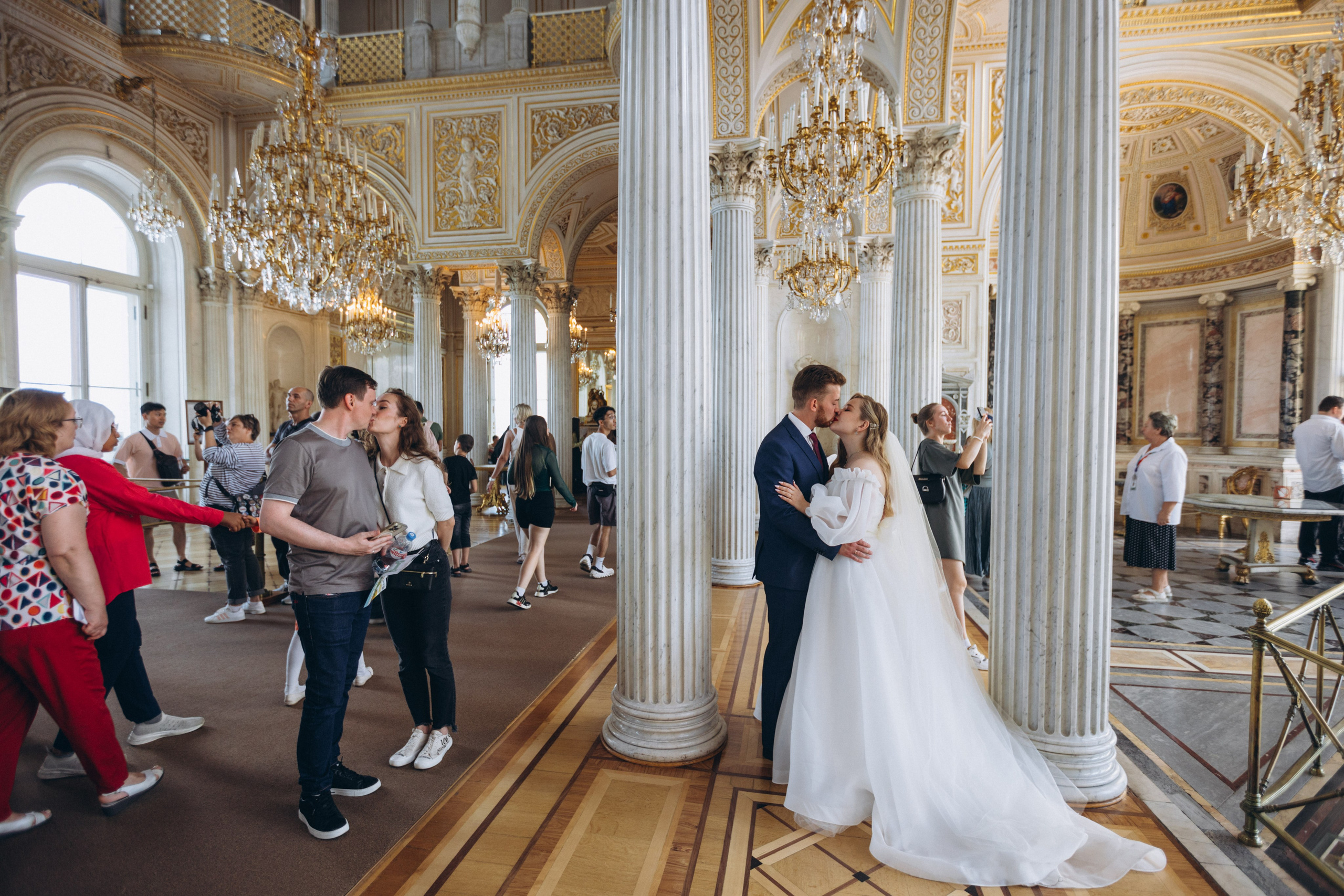 Прогулка в Эрмитаже. Свадебный и семейный фотограф в Санкт-Петербурге Яцына Юрий. Видеоопер