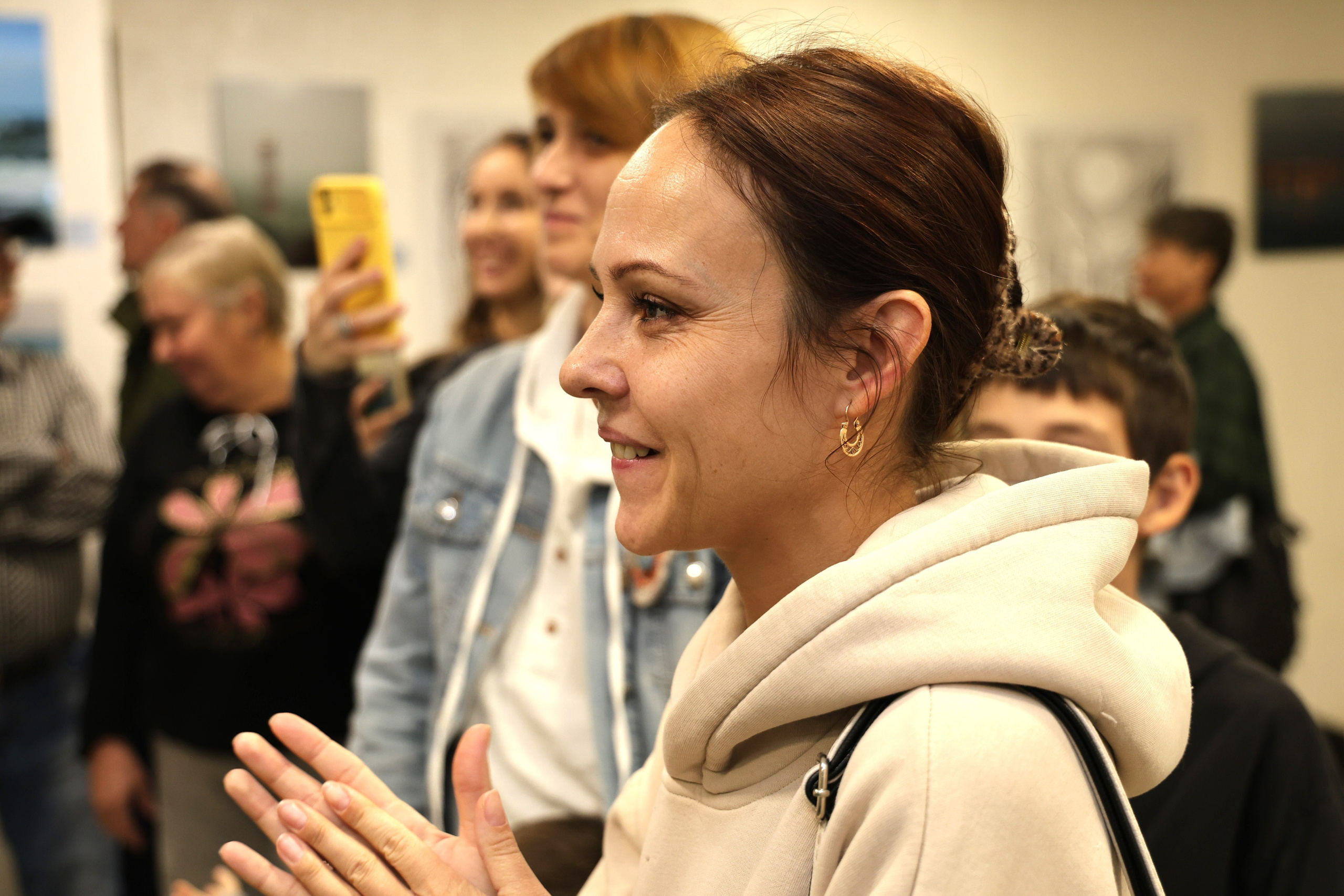 Открытие выставки в АРТ-пространстве Ники Сухаревой «Чёрное море». Фотограф в Геленджике Нина Небесная