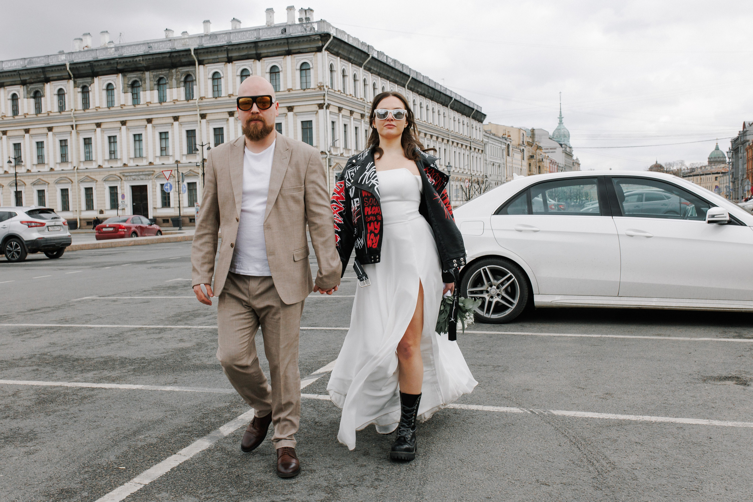 Два образа на этих снимках. Свадебный фотограф СПБ