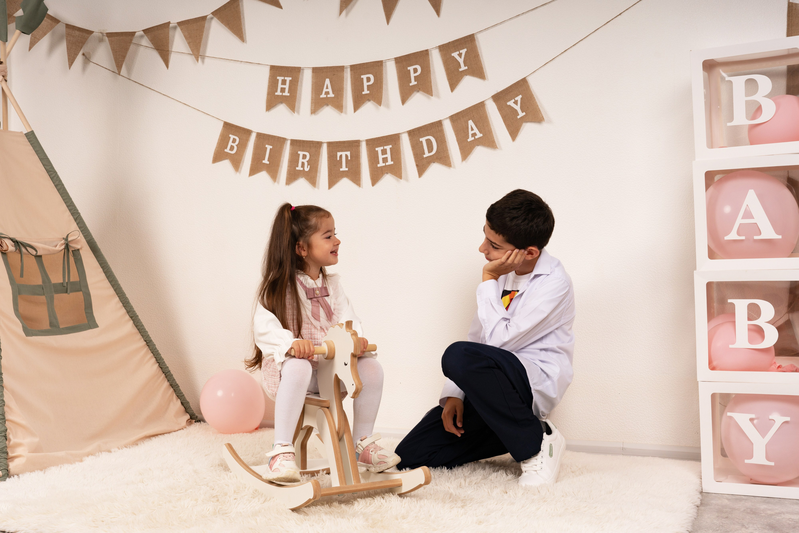 Фотосессия в студии на годик, 2,3 и т.д. Nikolay Serfoord