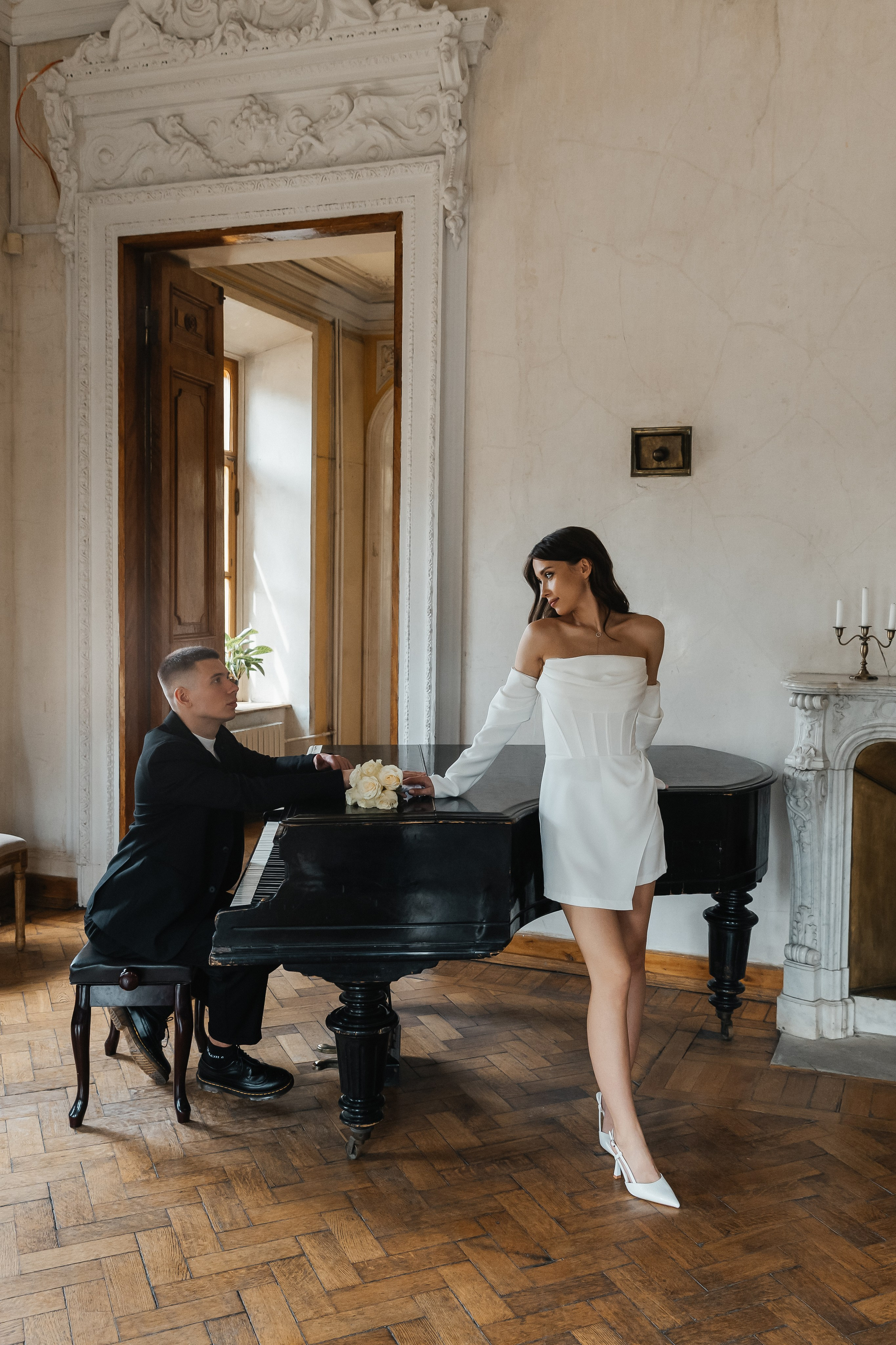 Свадебная фотосессия в Библиотеке-читальне им. А. С. Пушкина. Фотограф и видеограф Анна Домашенко