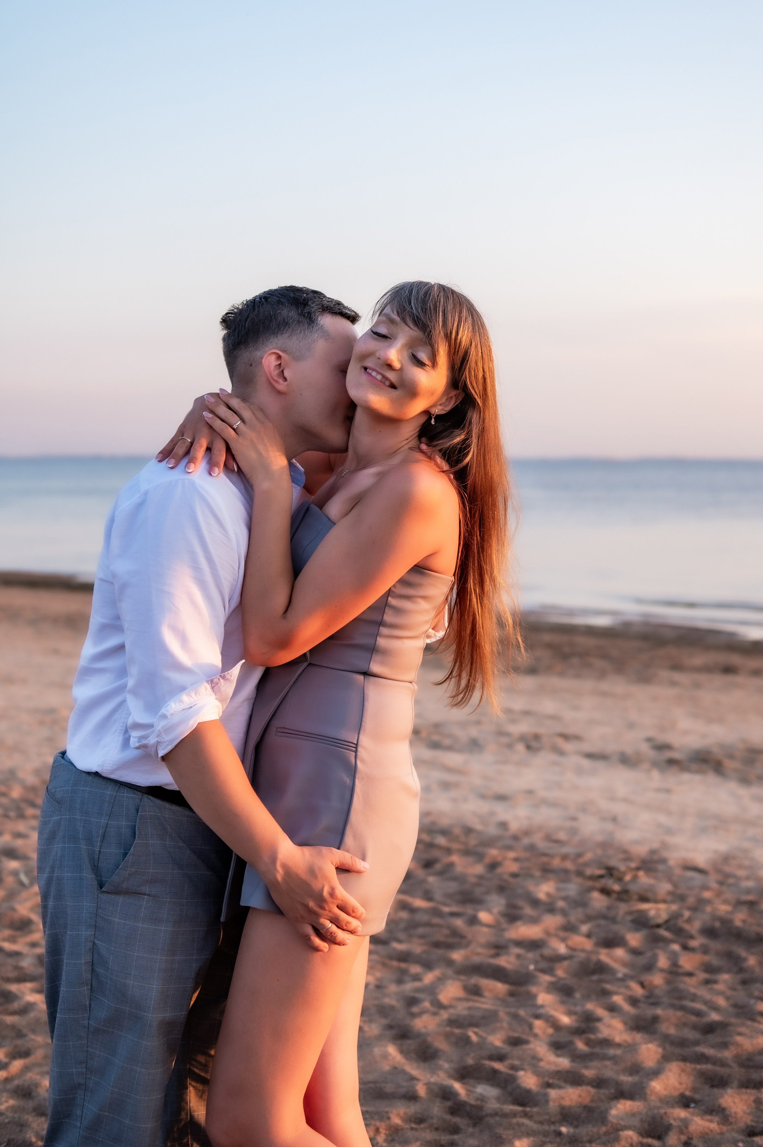 Семейная съемка на пляже. Свадебный и семейный фотограф в Санкт-Петербурге — Мария Черепанова