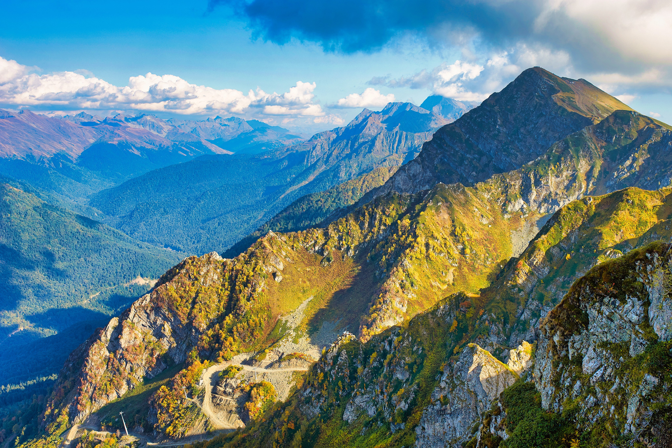 Горы. Красная Поляна.