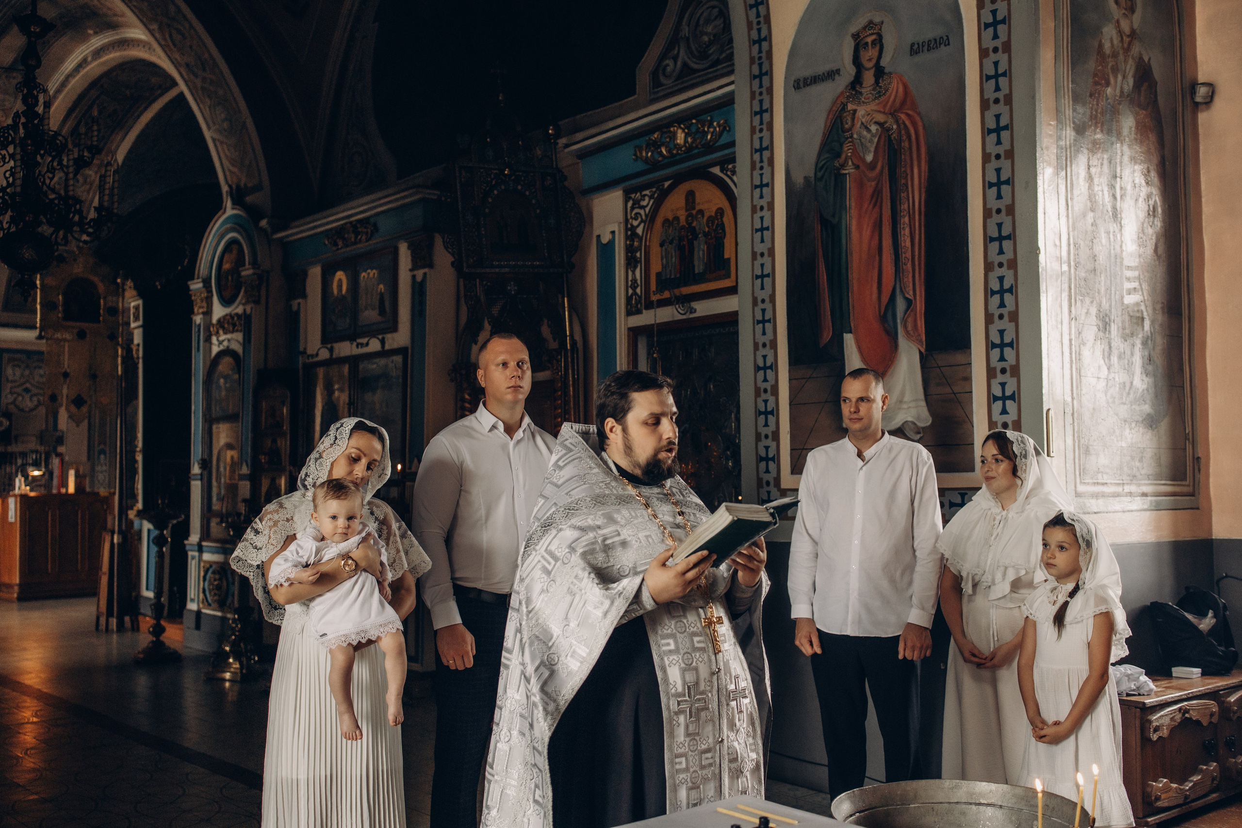 Крещение Есении. Главная