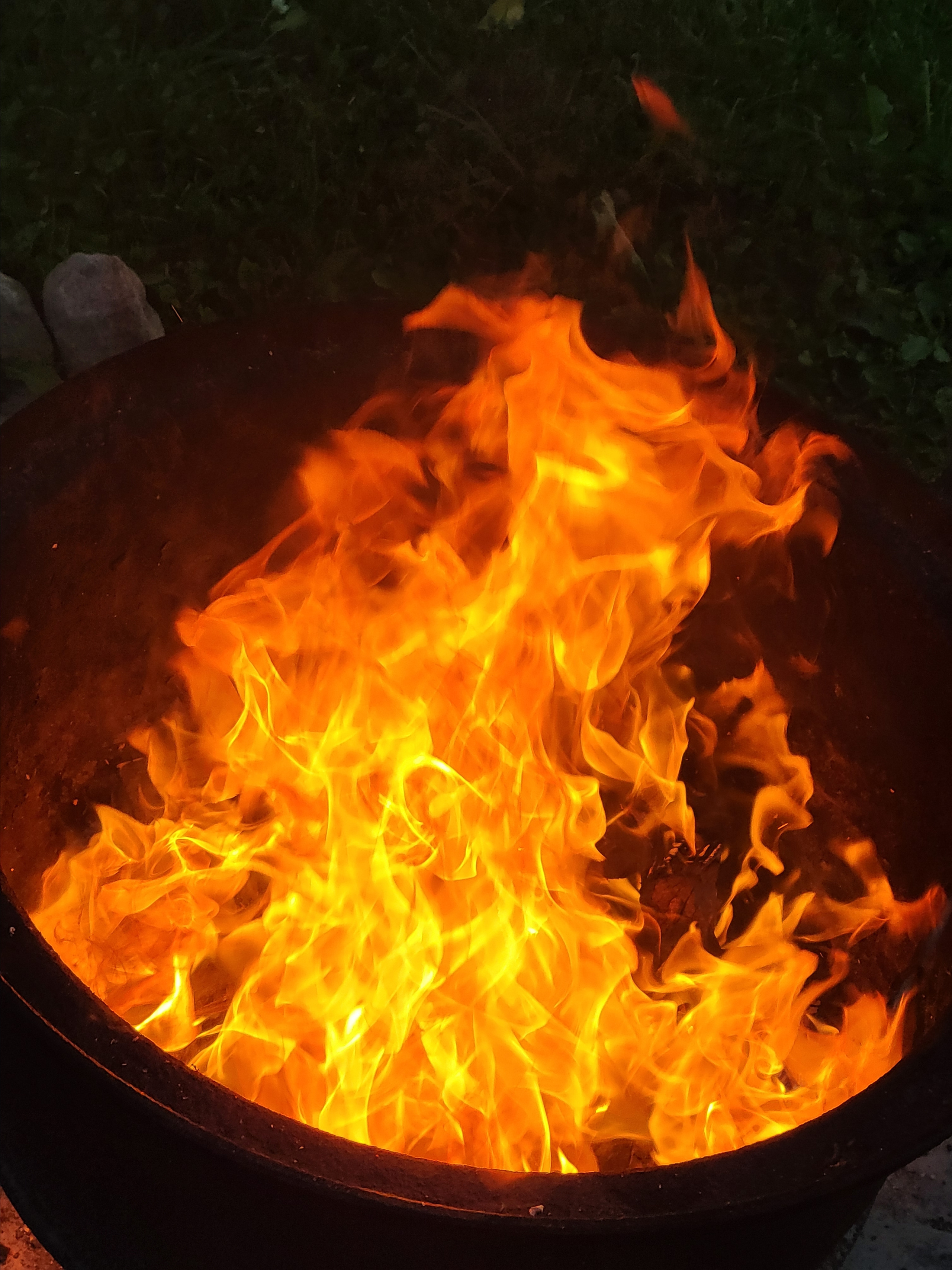 Огонь для углей для мяса 