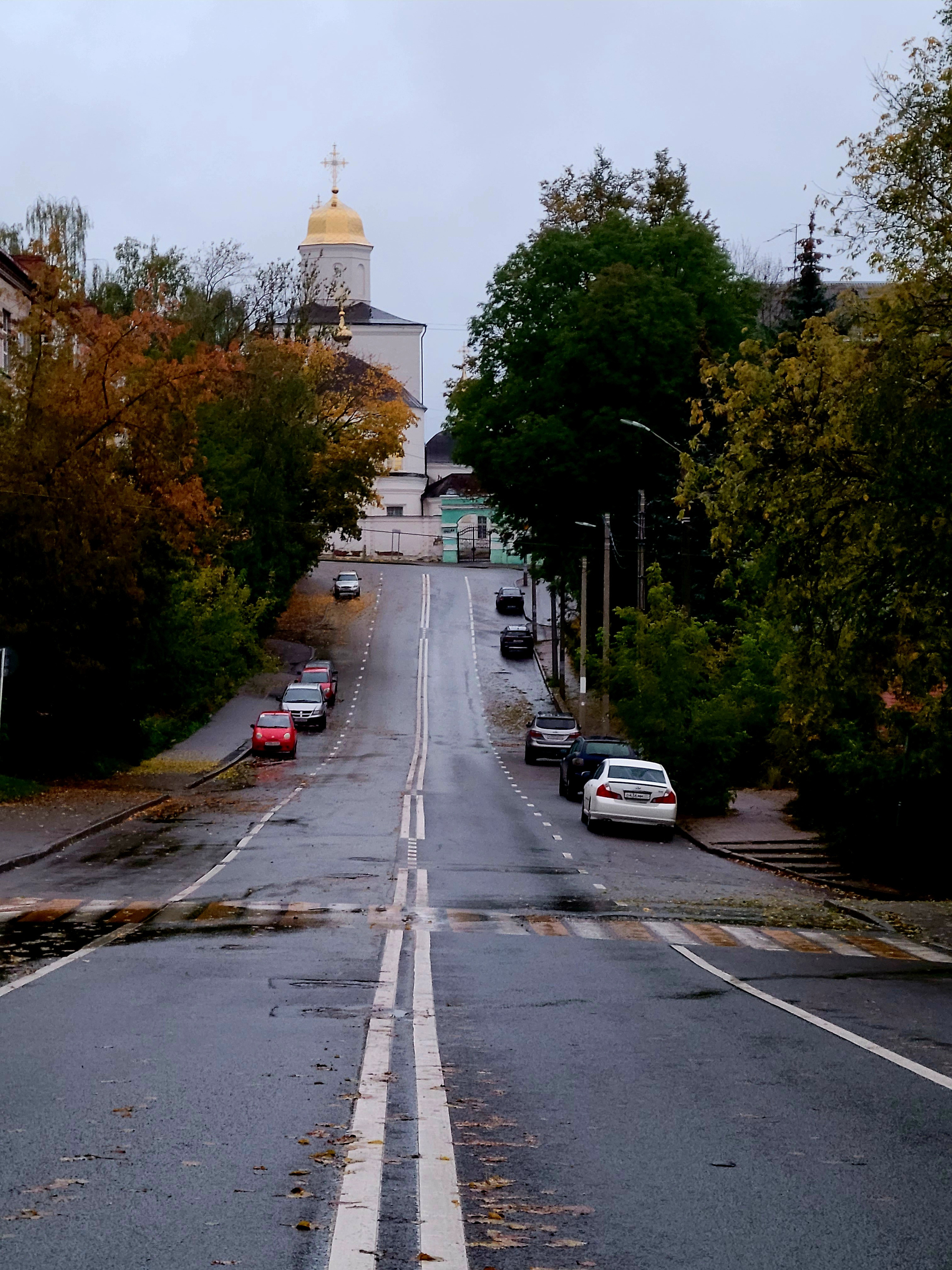 Настроение после заплыва праздничное, выходные в осеннем городе впереди. 