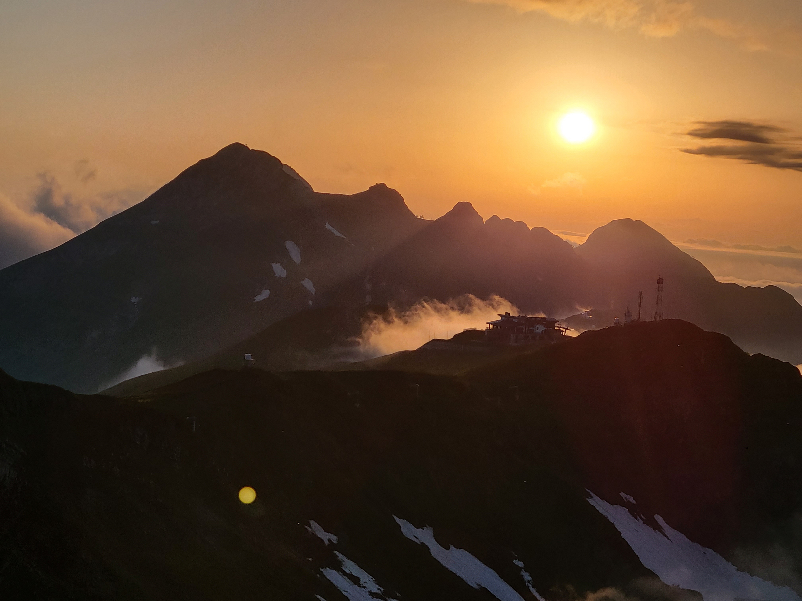 One day, when sun shines without any cloud