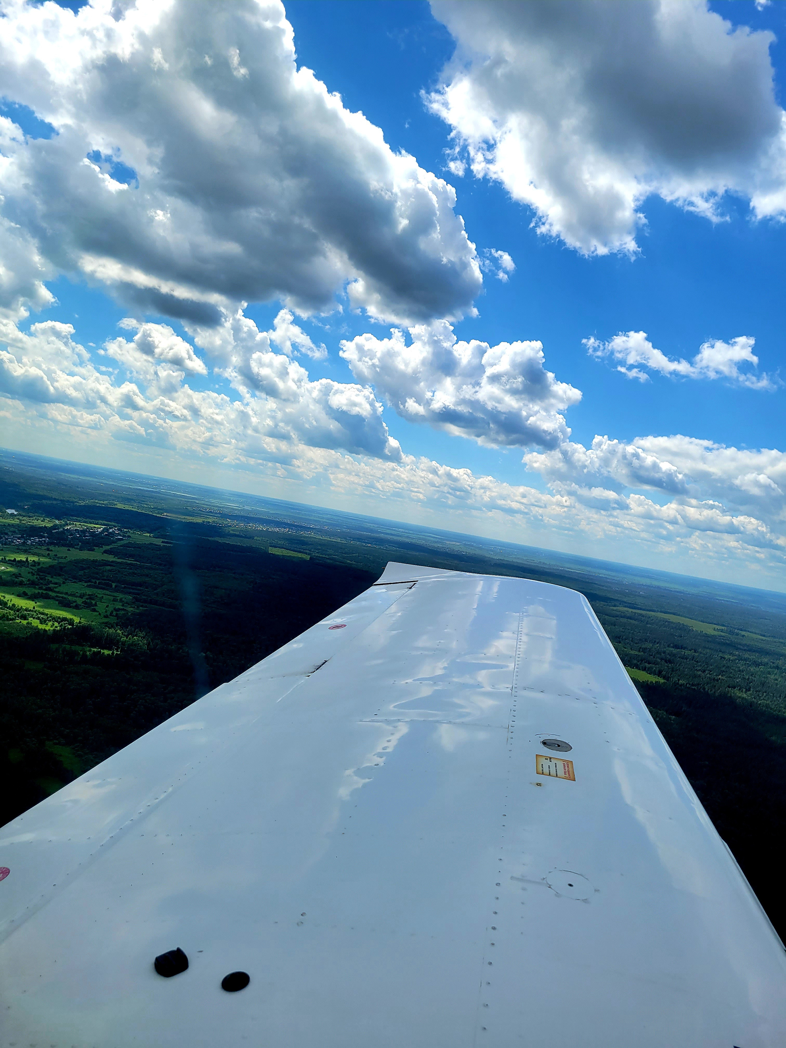 Flying near clouds like this bring great emotions and feeling of speed and fly