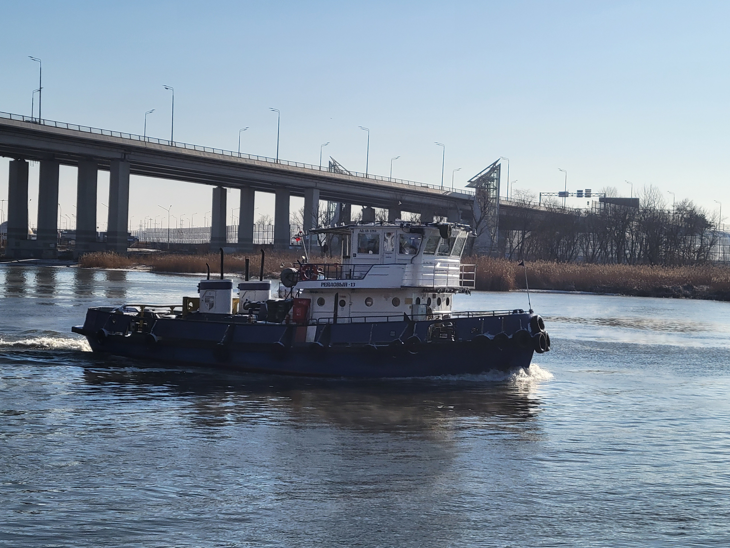 Утром было солнечно и морозно