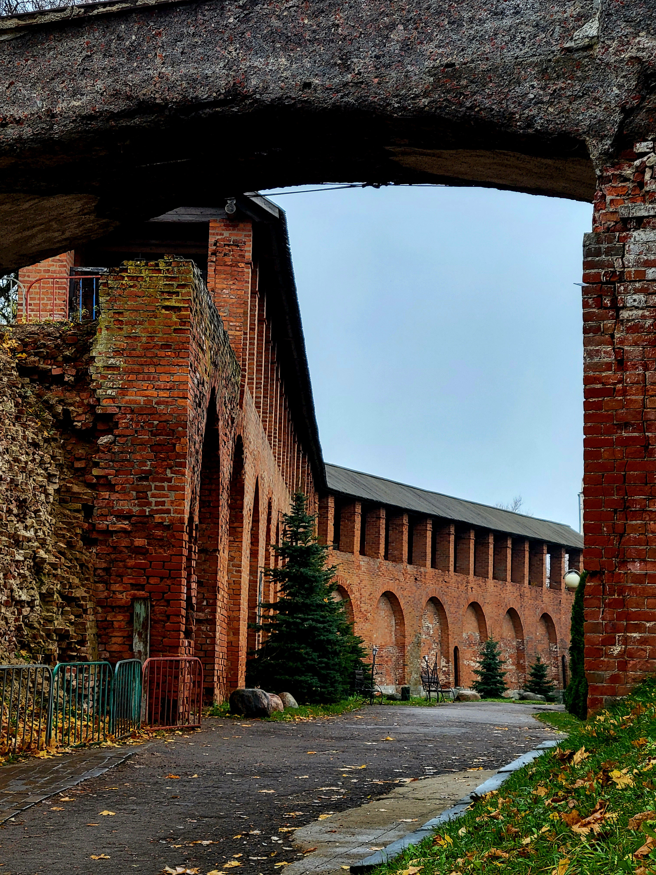 City wall near Lopatin's garden