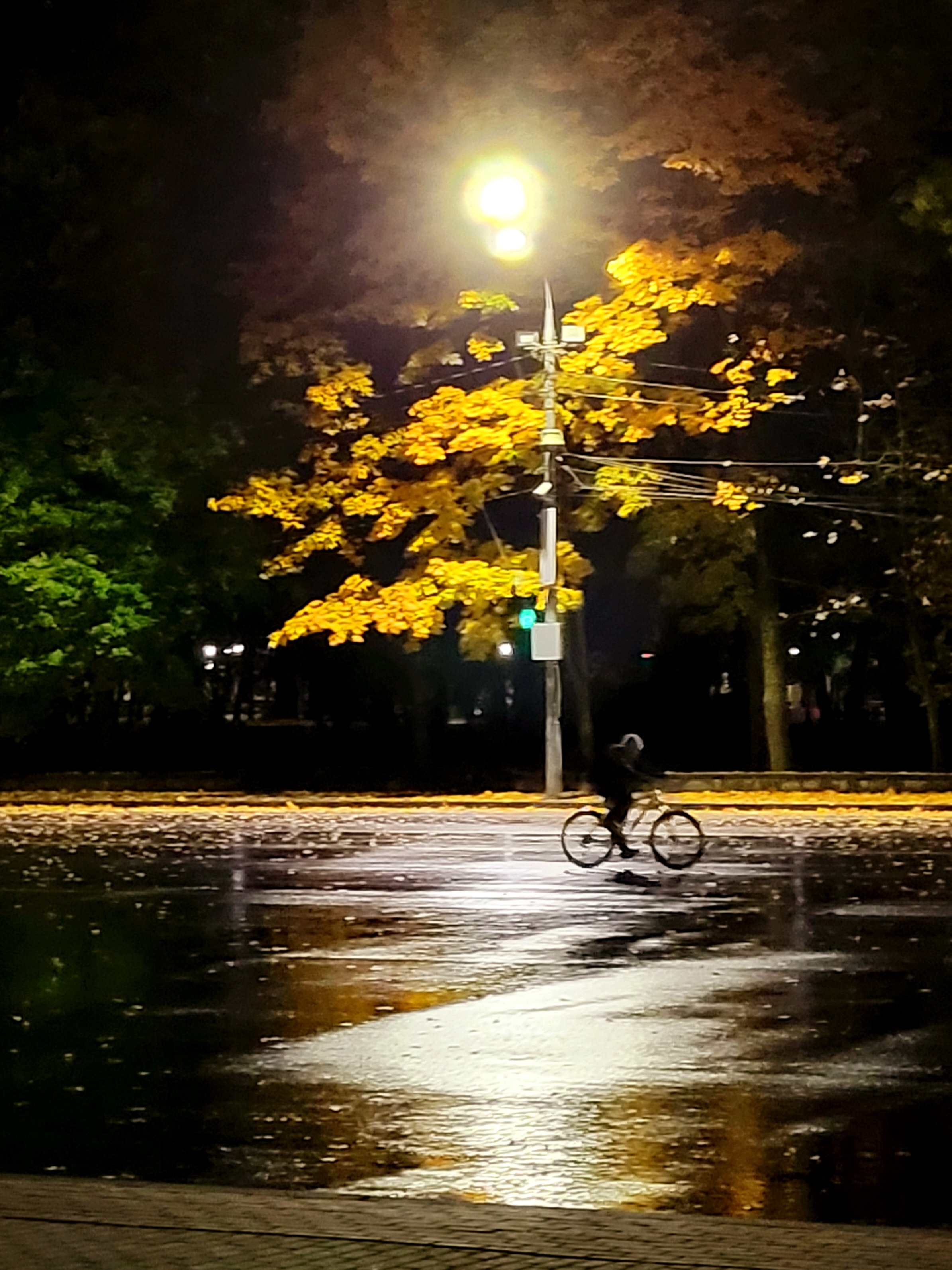 После ужина пошел побродить по ночным улочкам центра