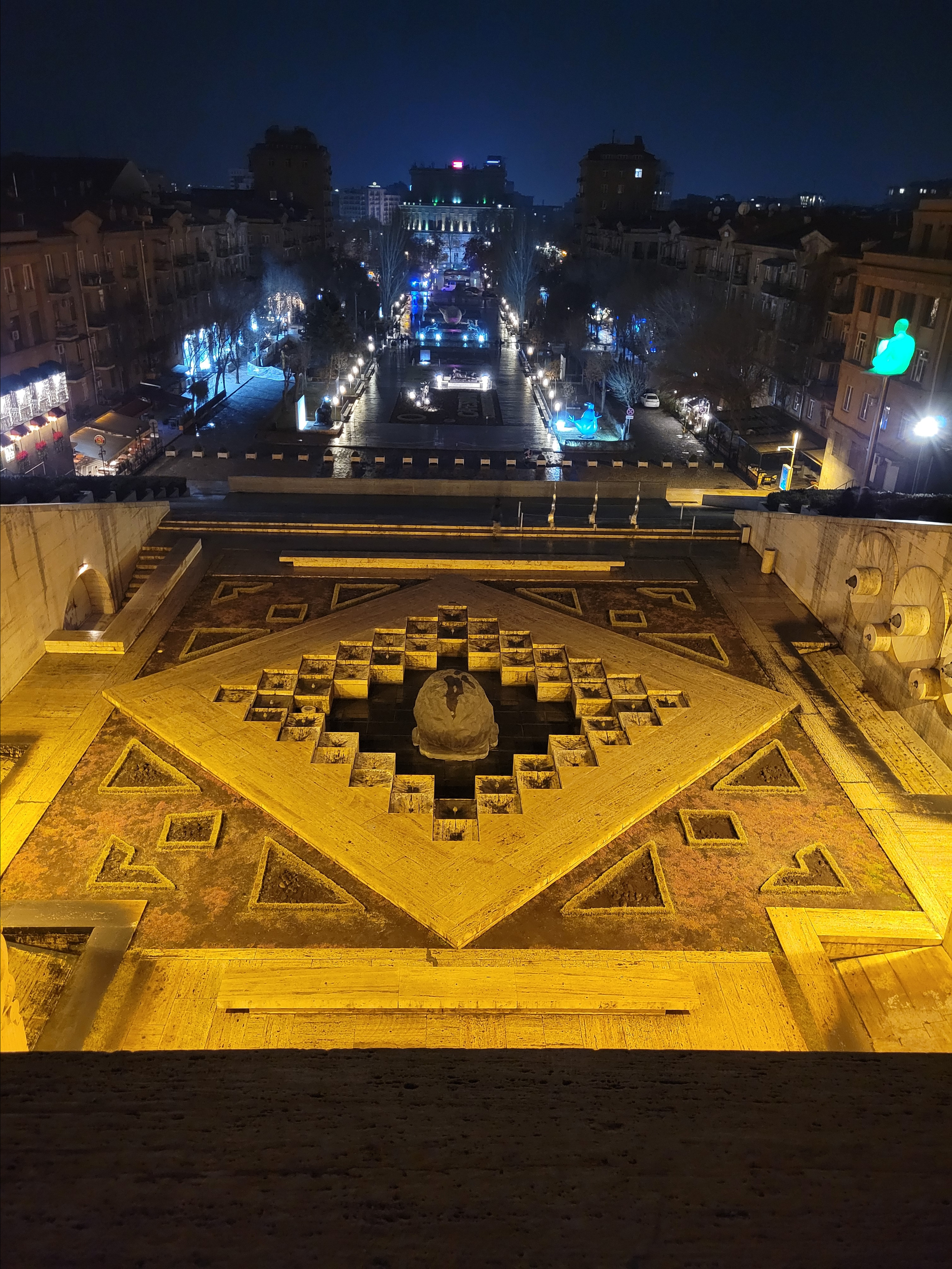 Вид на город