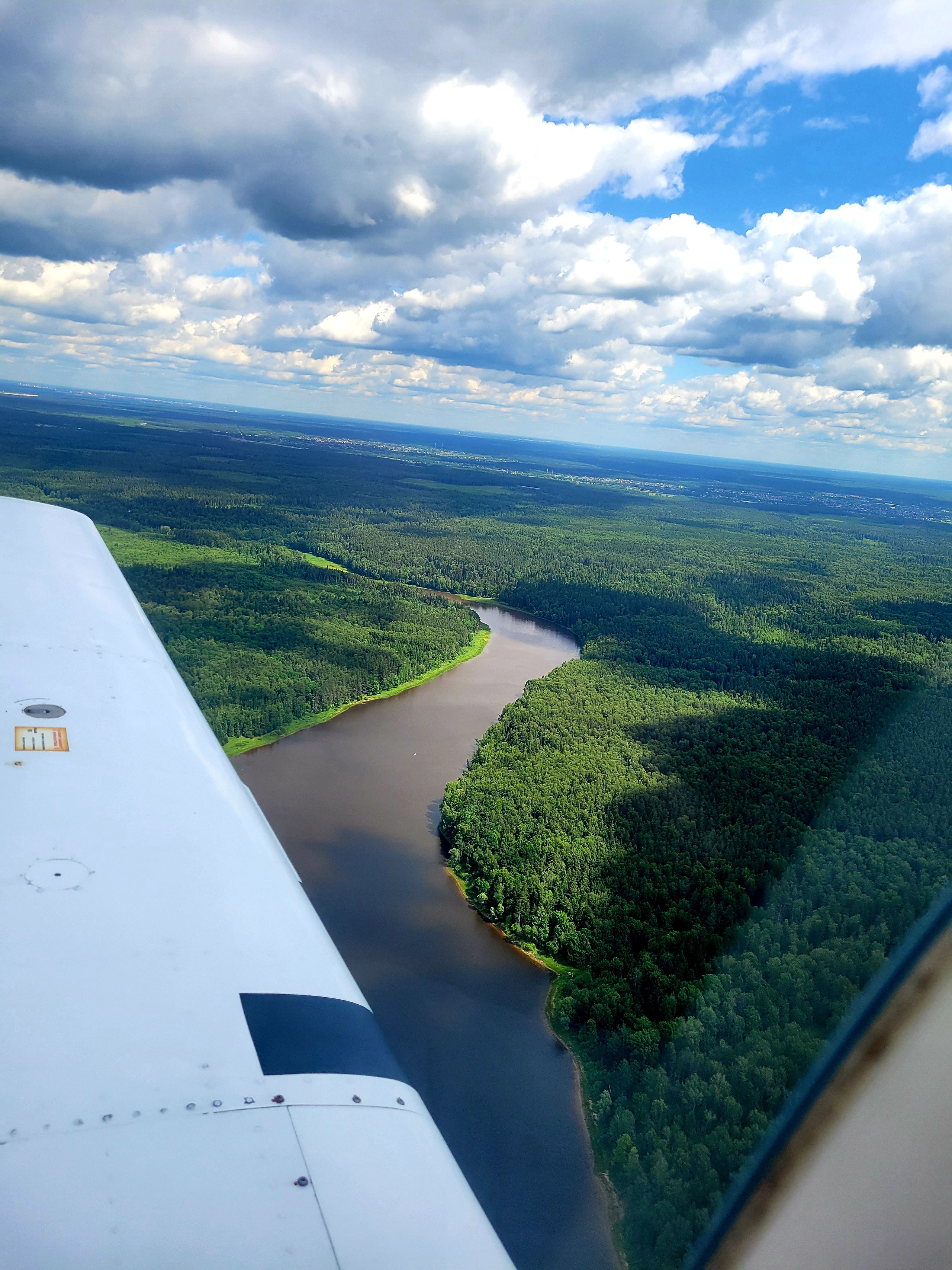 Moscow river near Myachkovo