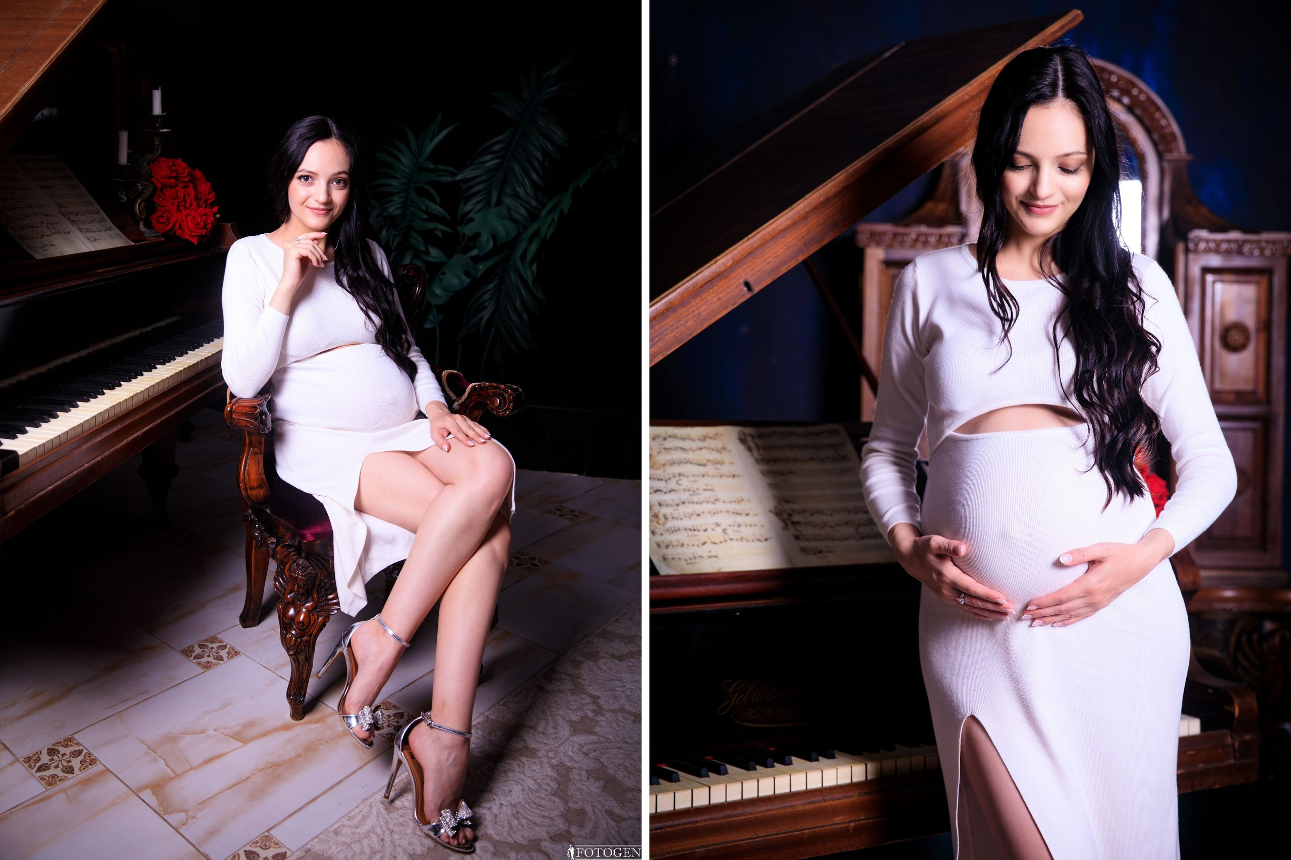 Фотосессия беременности: Портфолио нежных моментов. Интерьерная фотостудия FOTOGEN г. Краснодар