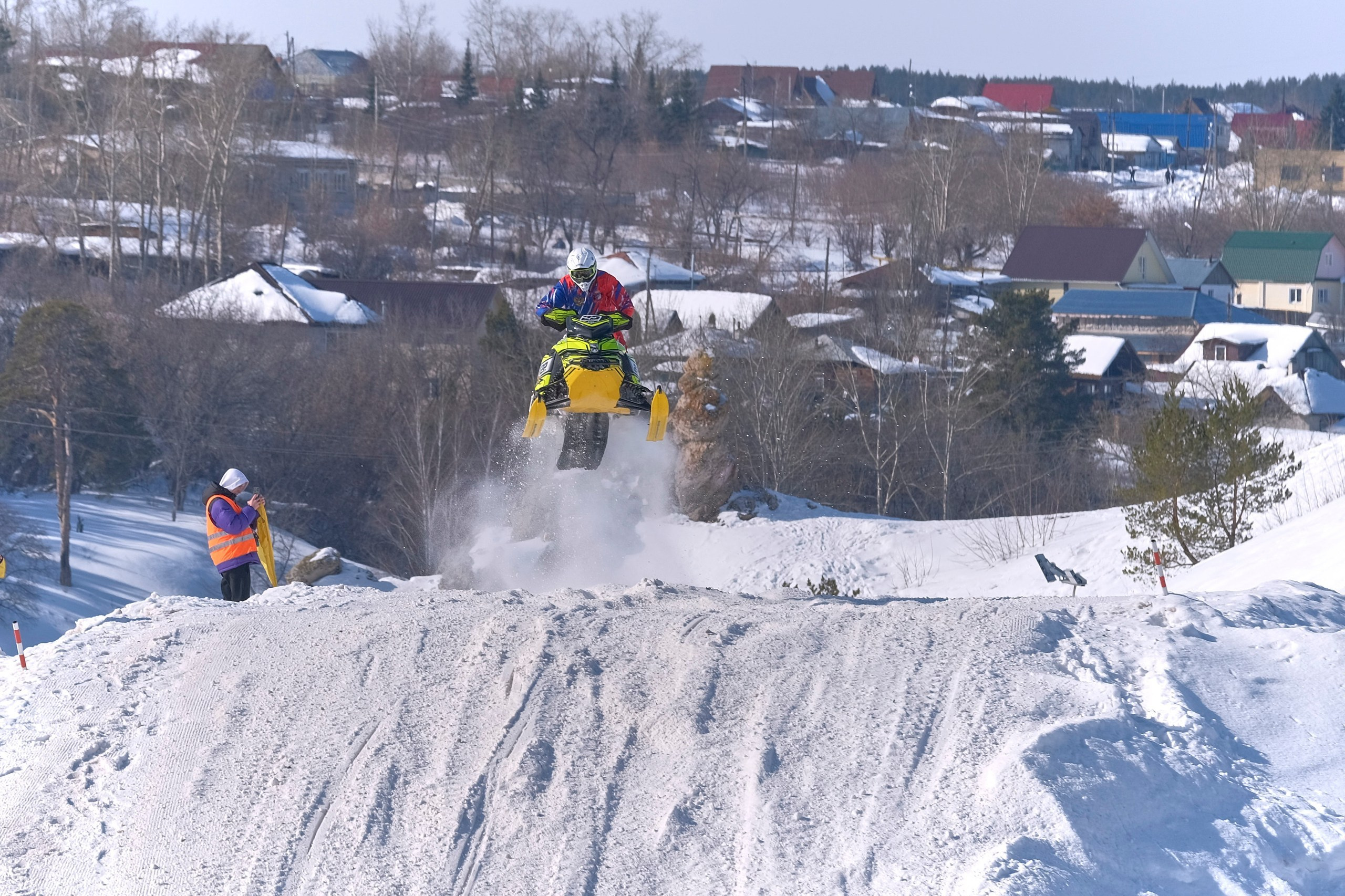 Соревнования по сноубайк кроссу и снегоходам. Свадьбы, Love Story, репортаж и портреты в Екатеринбурге