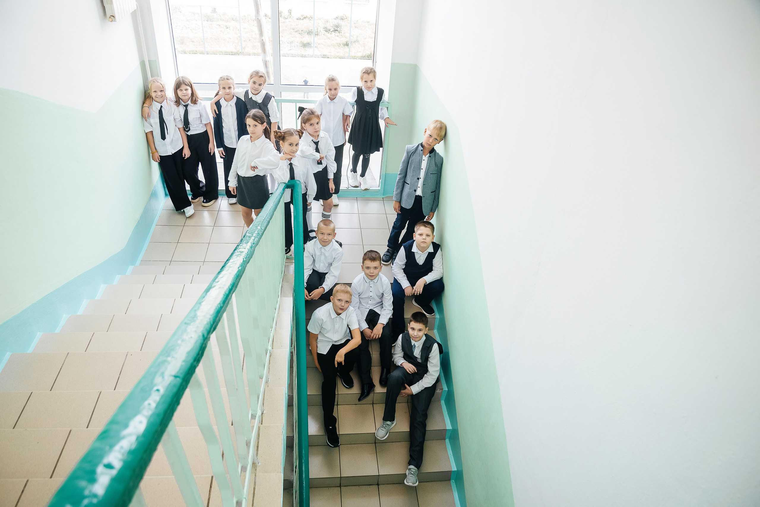 Съёмки в школе. Выпускные альбомы. Южноуральск