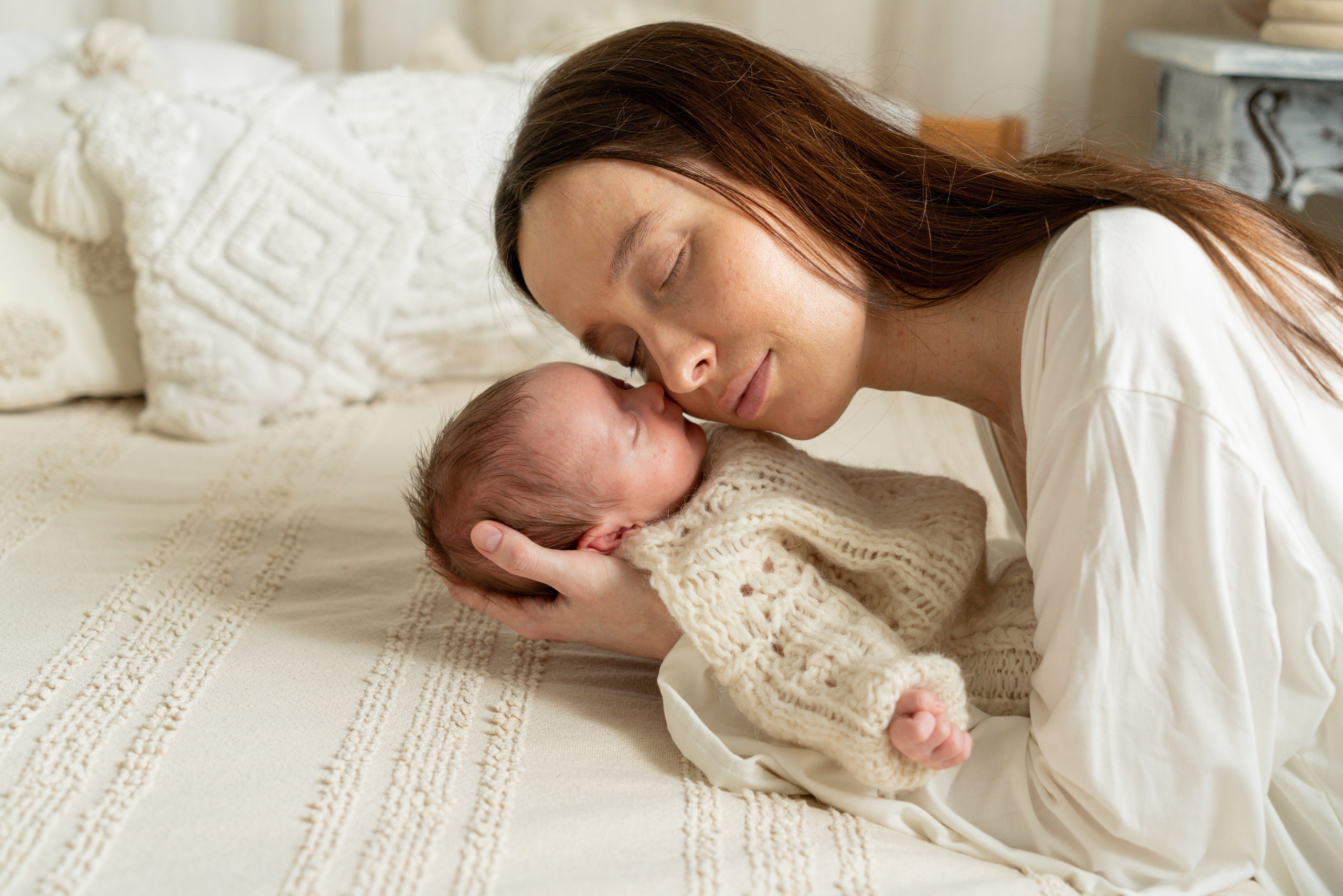 Newborn — мальчики. Фотосессия беременности в Барнауле