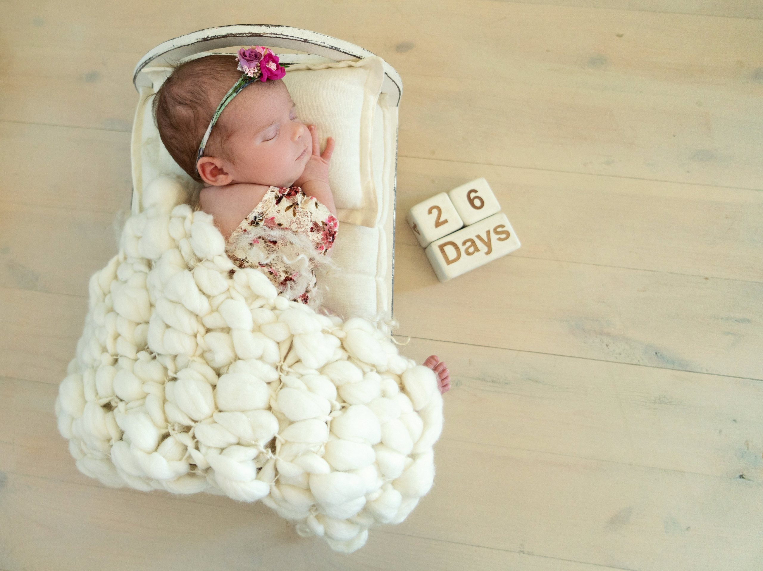 Newborn — девочки. Фотосессия беременности в Барнауле