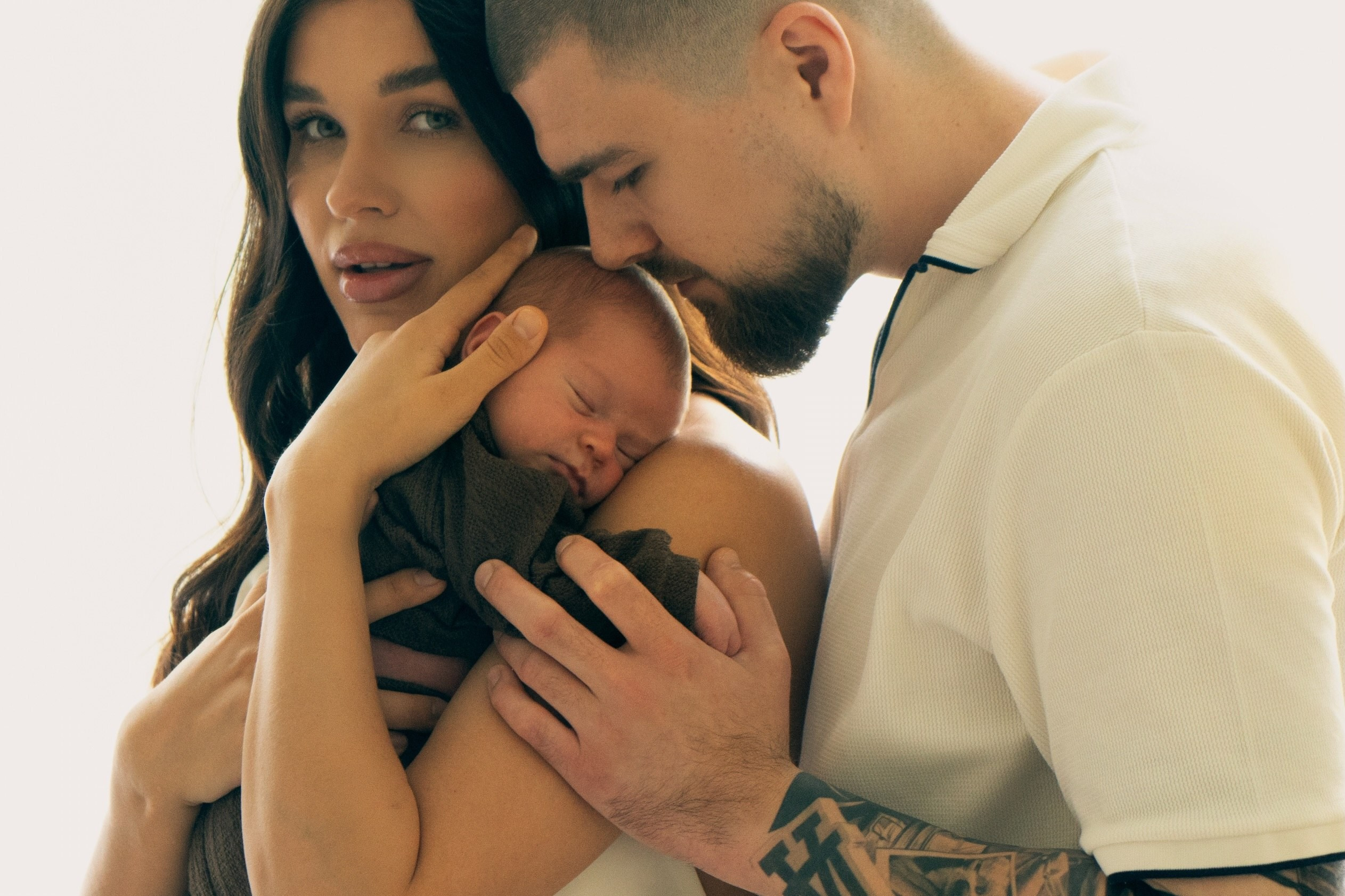 Newborn — мальчики. Фотосессия беременности в Барнауле