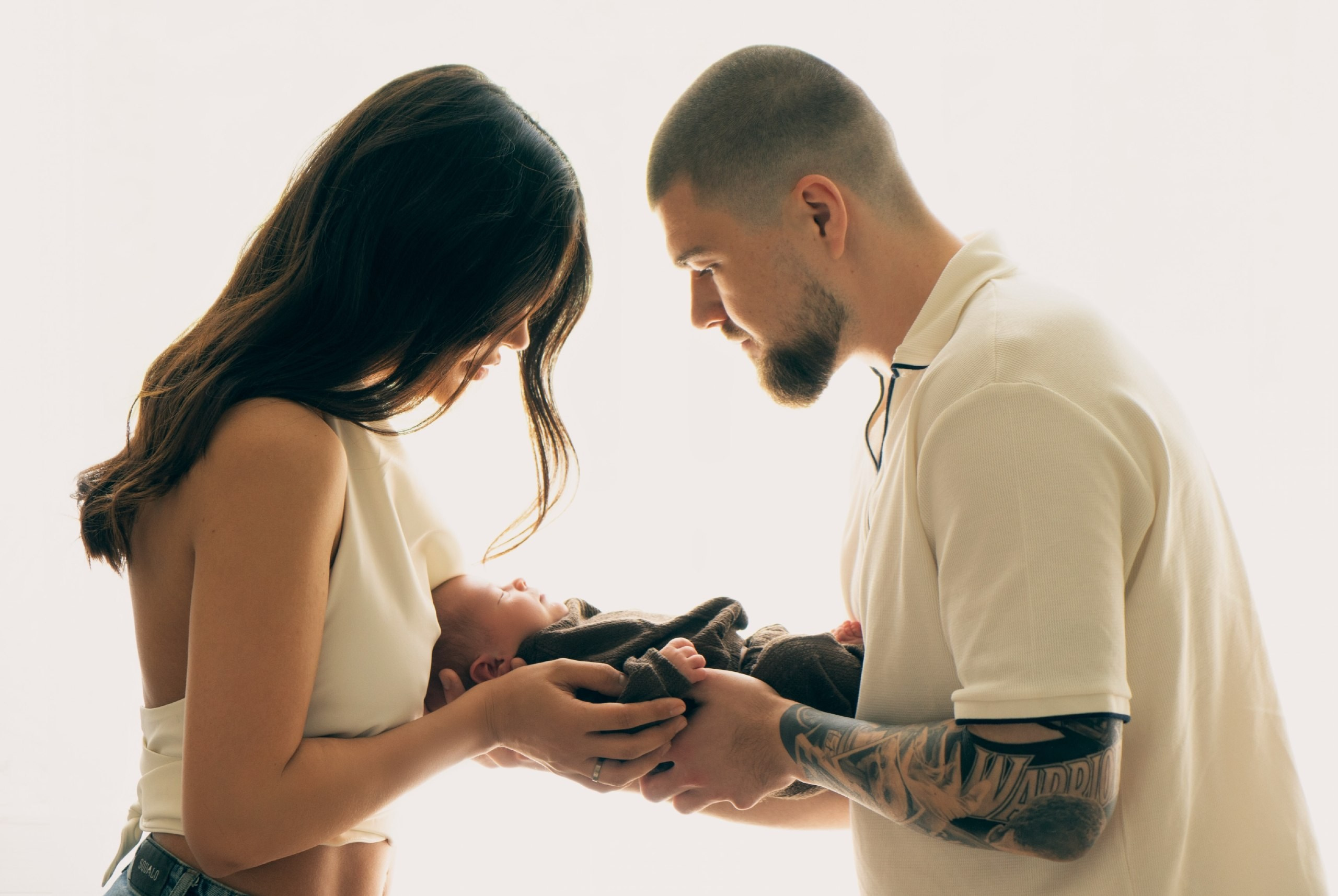 Newborn — мальчики. Фотосессия беременности в Барнауле