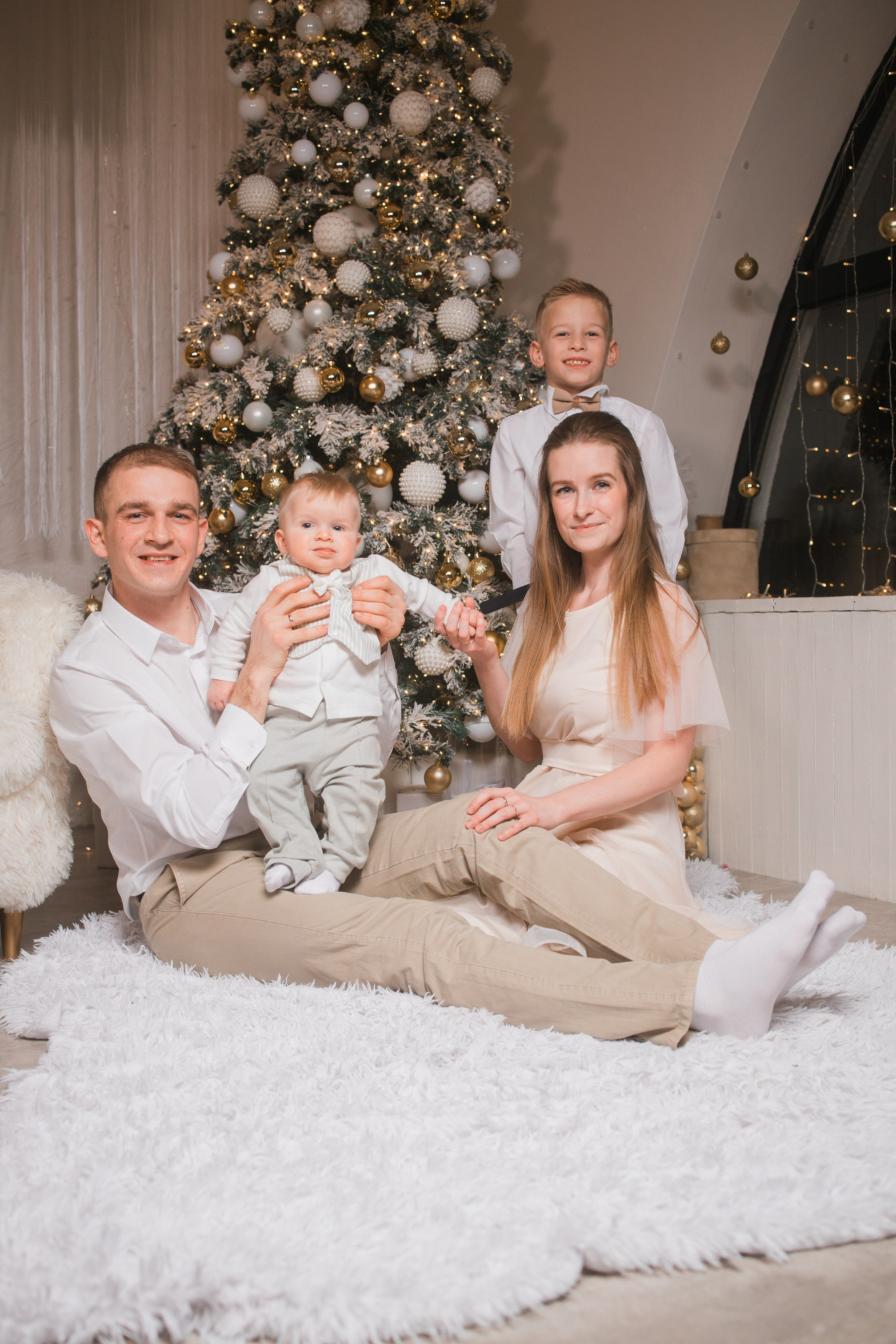 Фотосессия в четвером на фоторамку. Выпускные альбомы в Серпухове