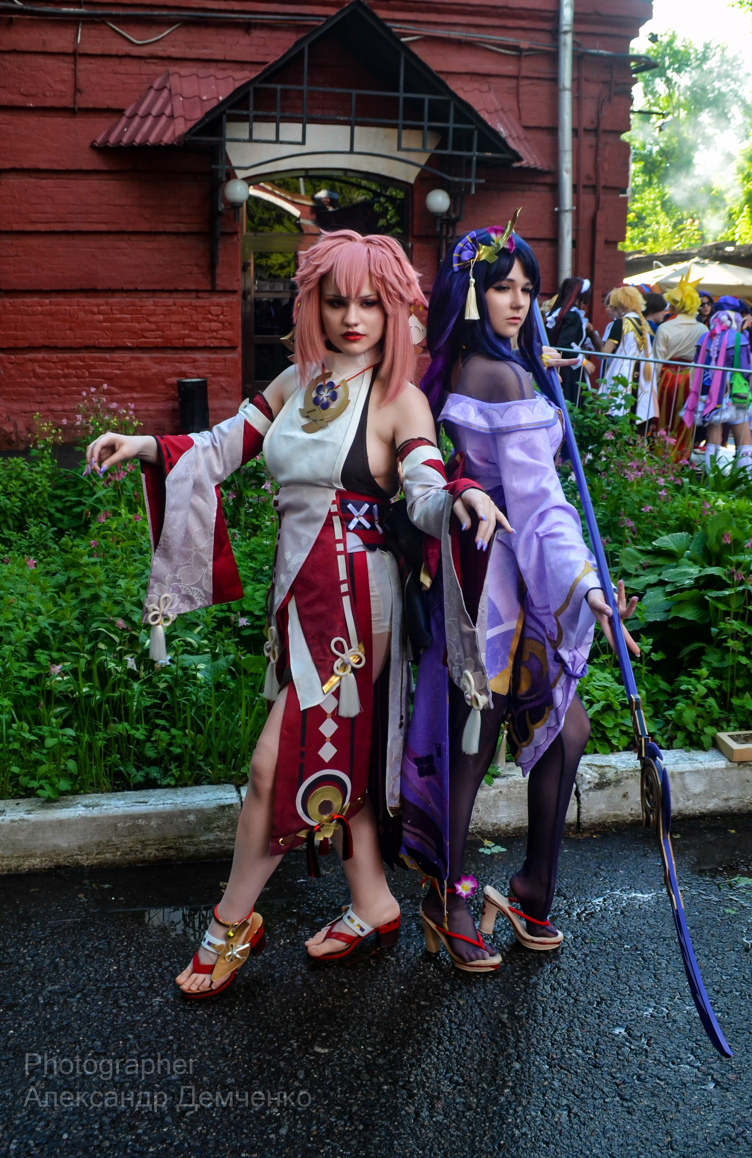 Фотосессия на фестивале косплея Never Party 3.0 в Москва